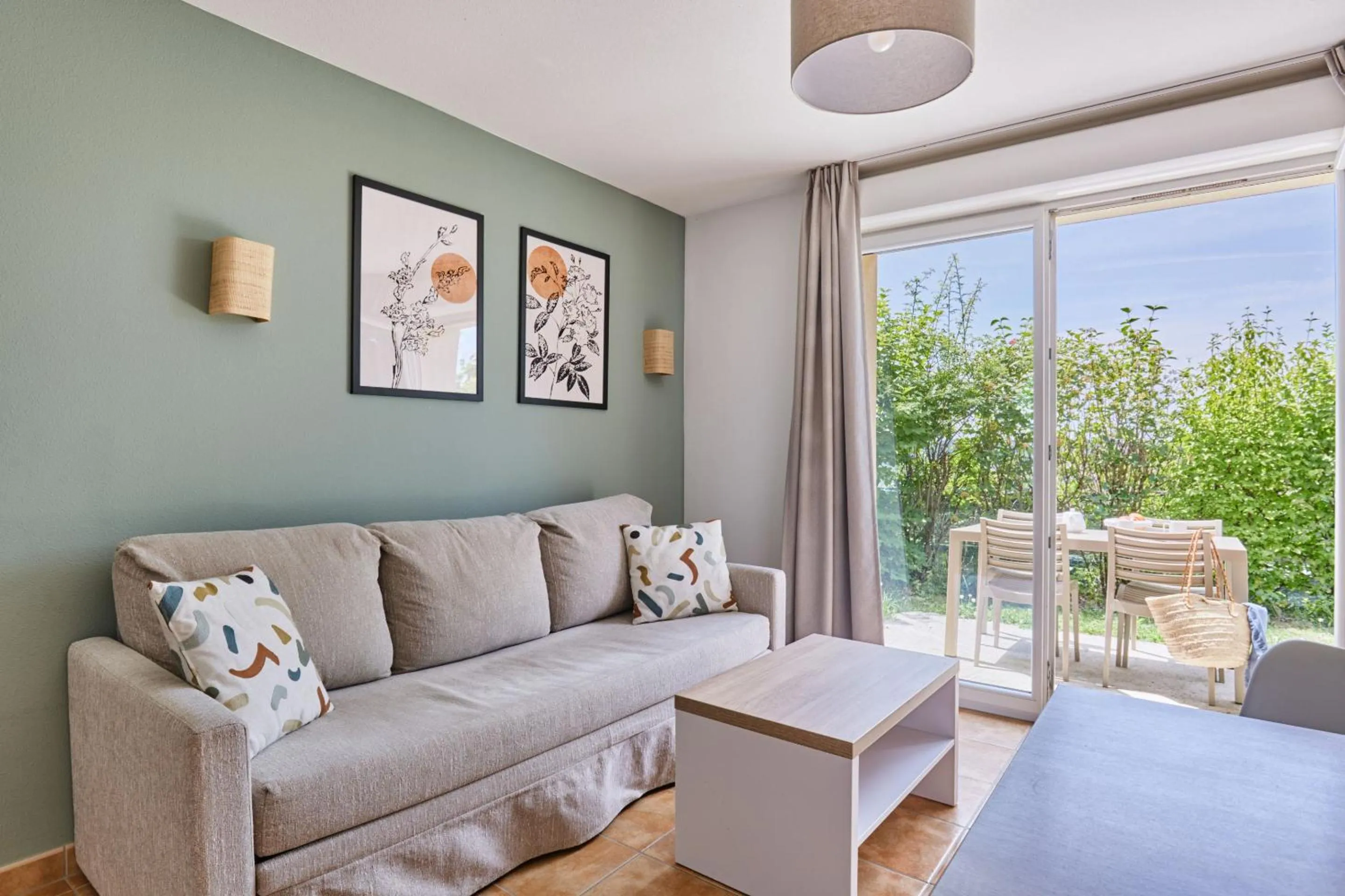 Seating area in Résidence Odalys - Les Coteaux de Sarlat