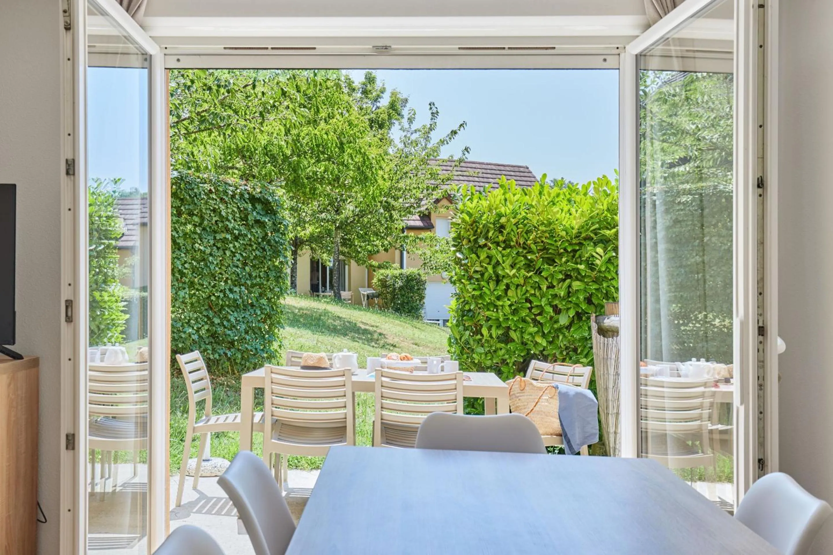 Balcony/Terrace in Résidence Odalys - Les Coteaux de Sarlat