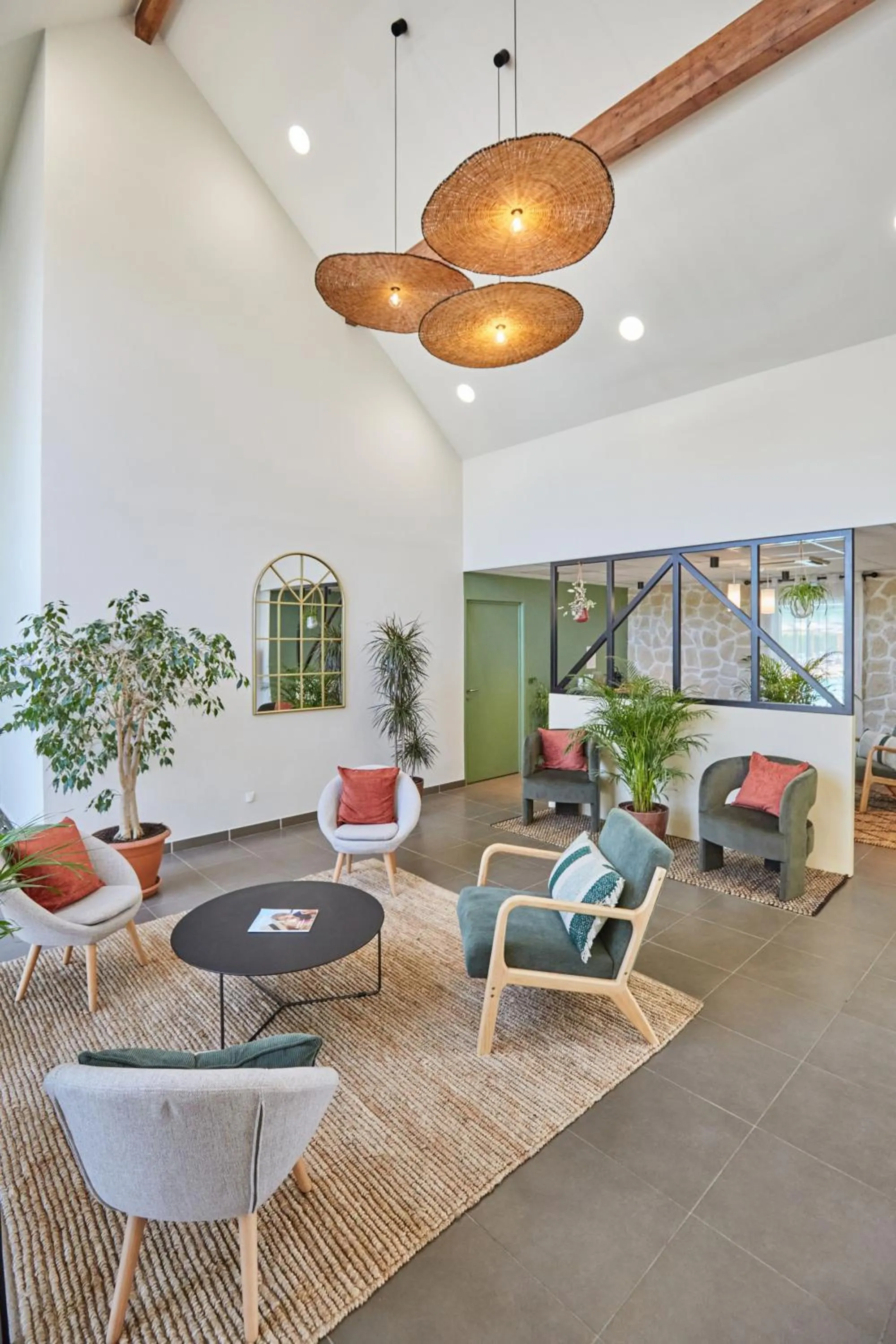 Lobby or reception in Résidence Odalys - Les Coteaux de Sarlat