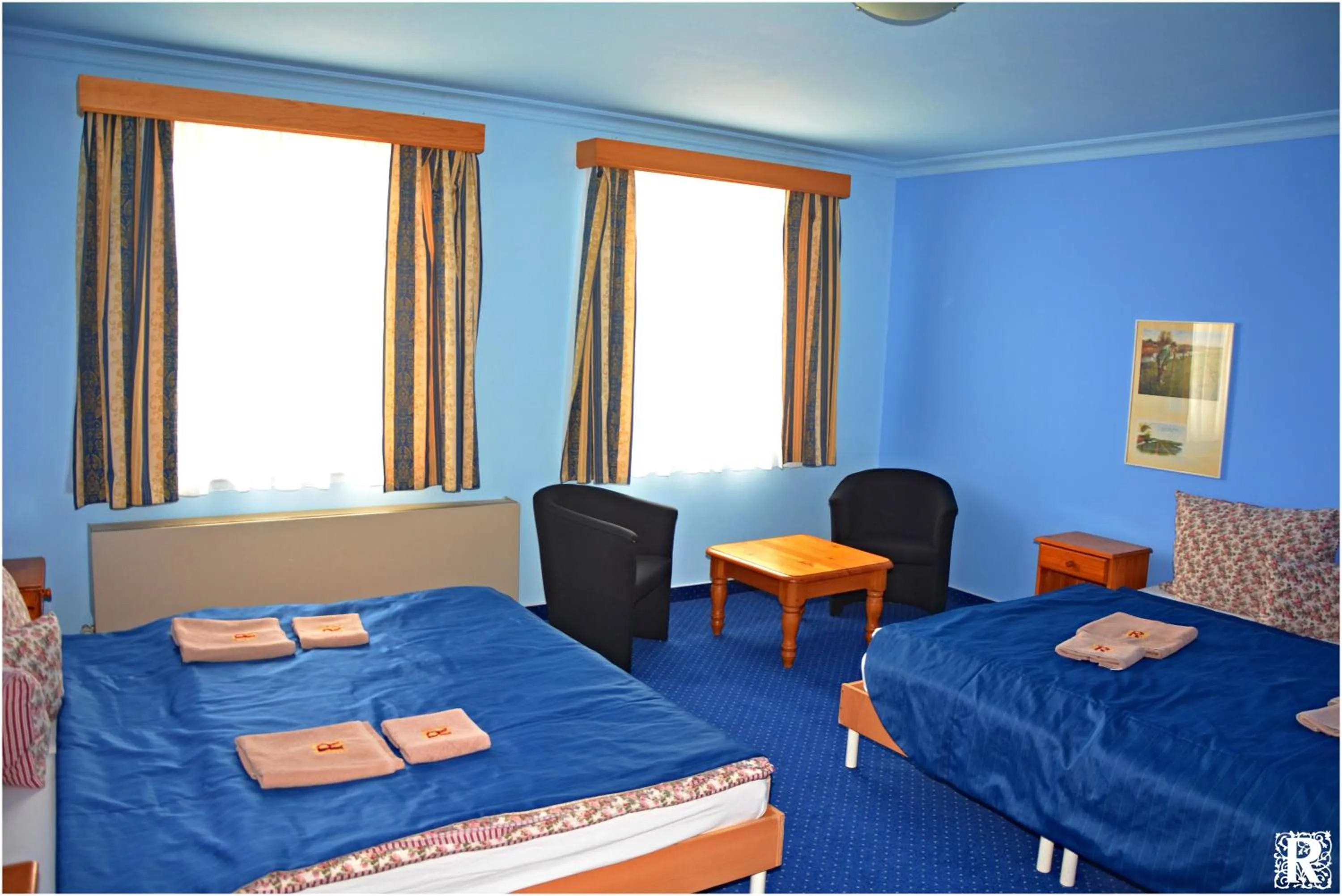 Bed in Hotel Rustikal