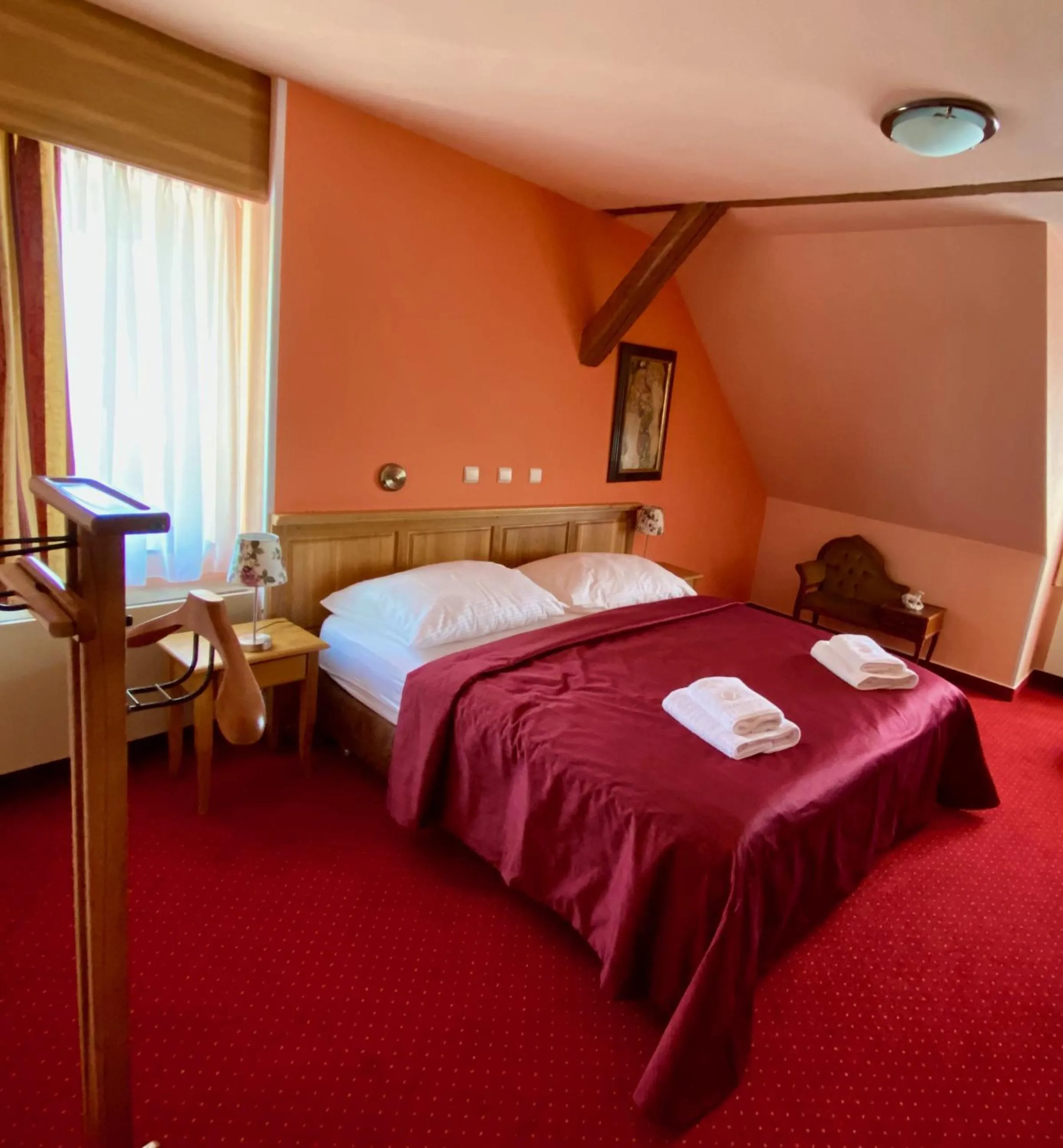 Photo of the whole room, Bed in Hotel Rustikal