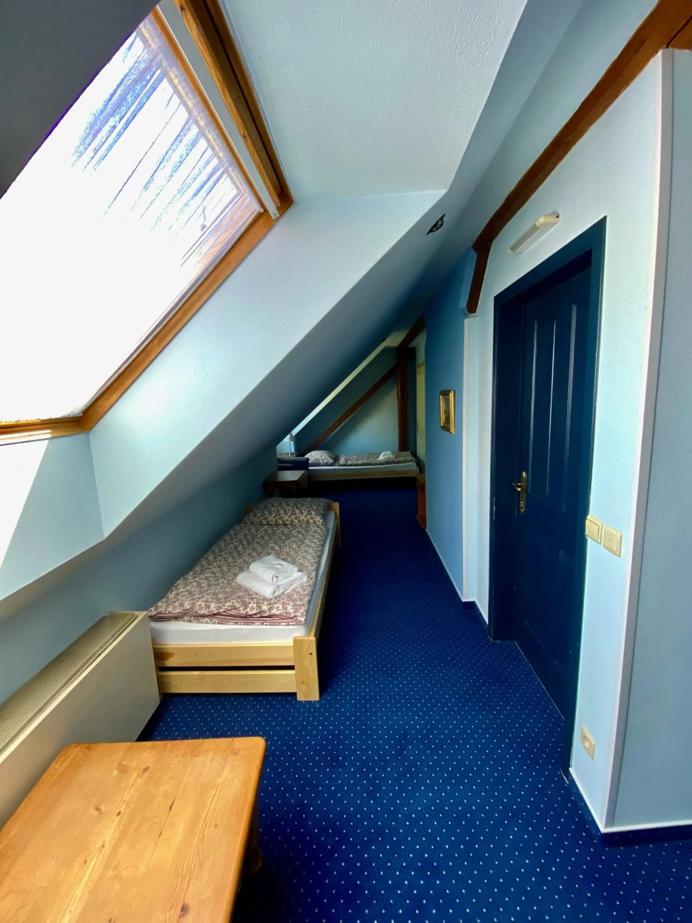 Bed in Hotel Rustikal