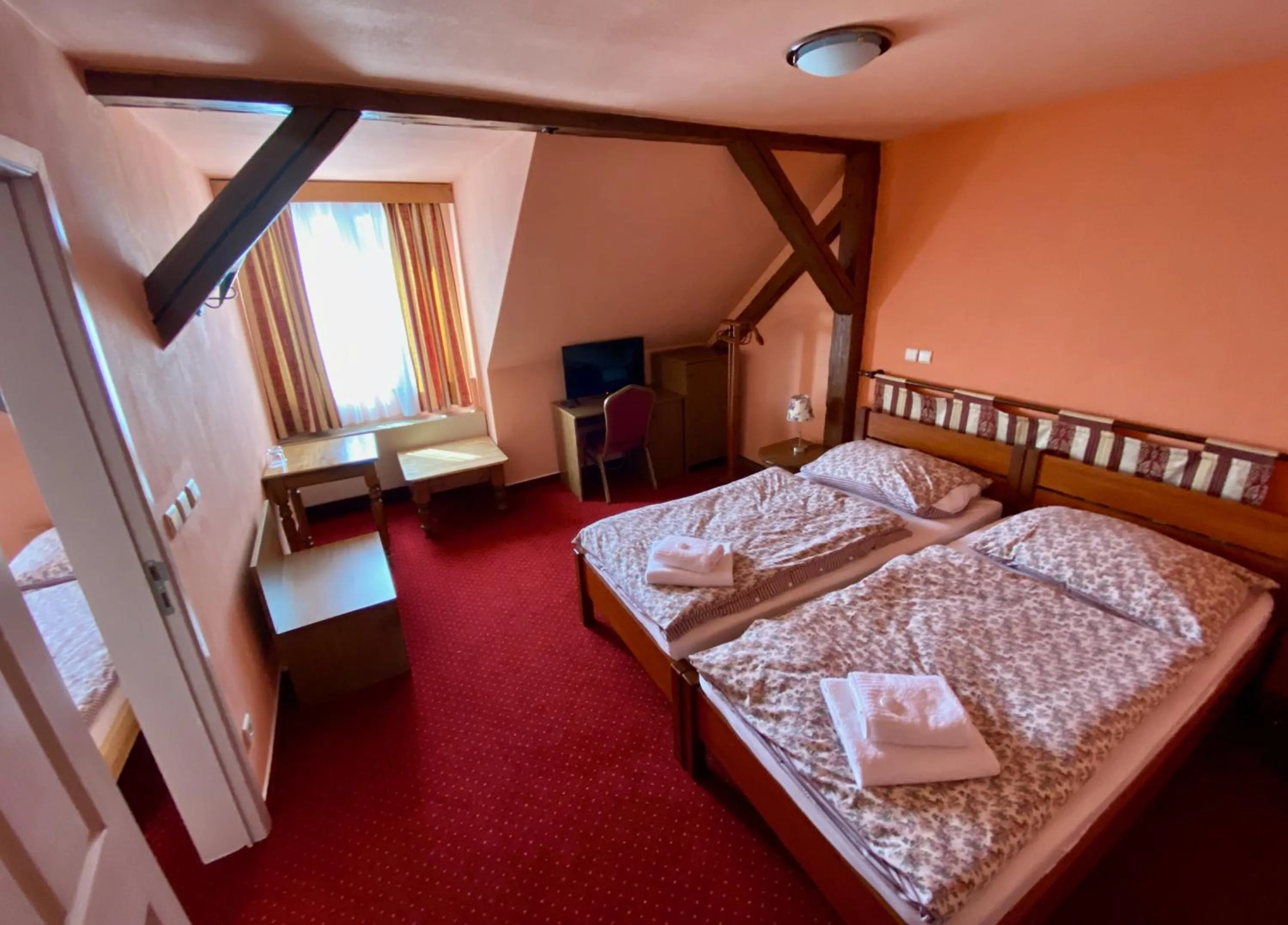 Bed in Hotel Rustikal