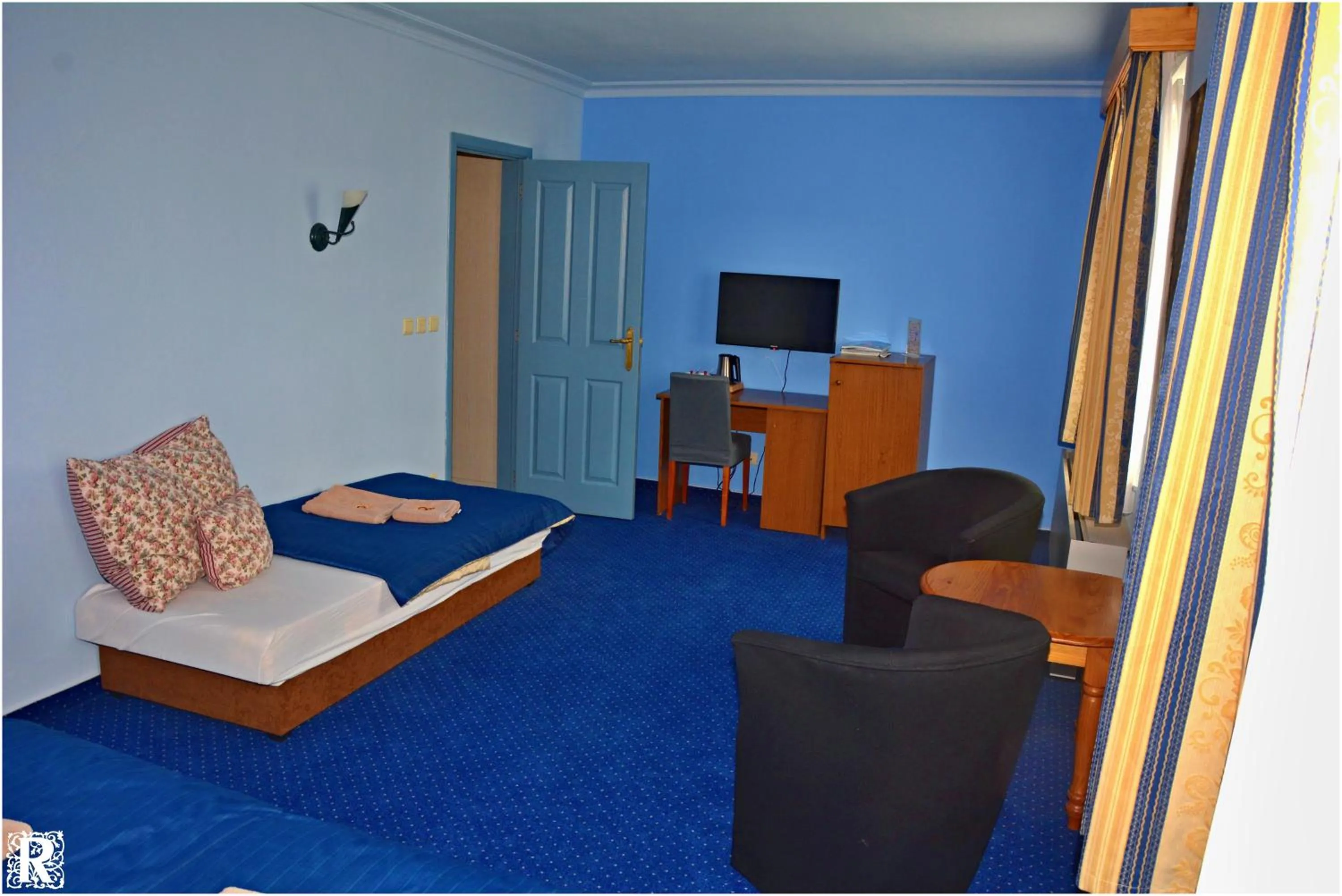 Bed in Hotel Rustikal