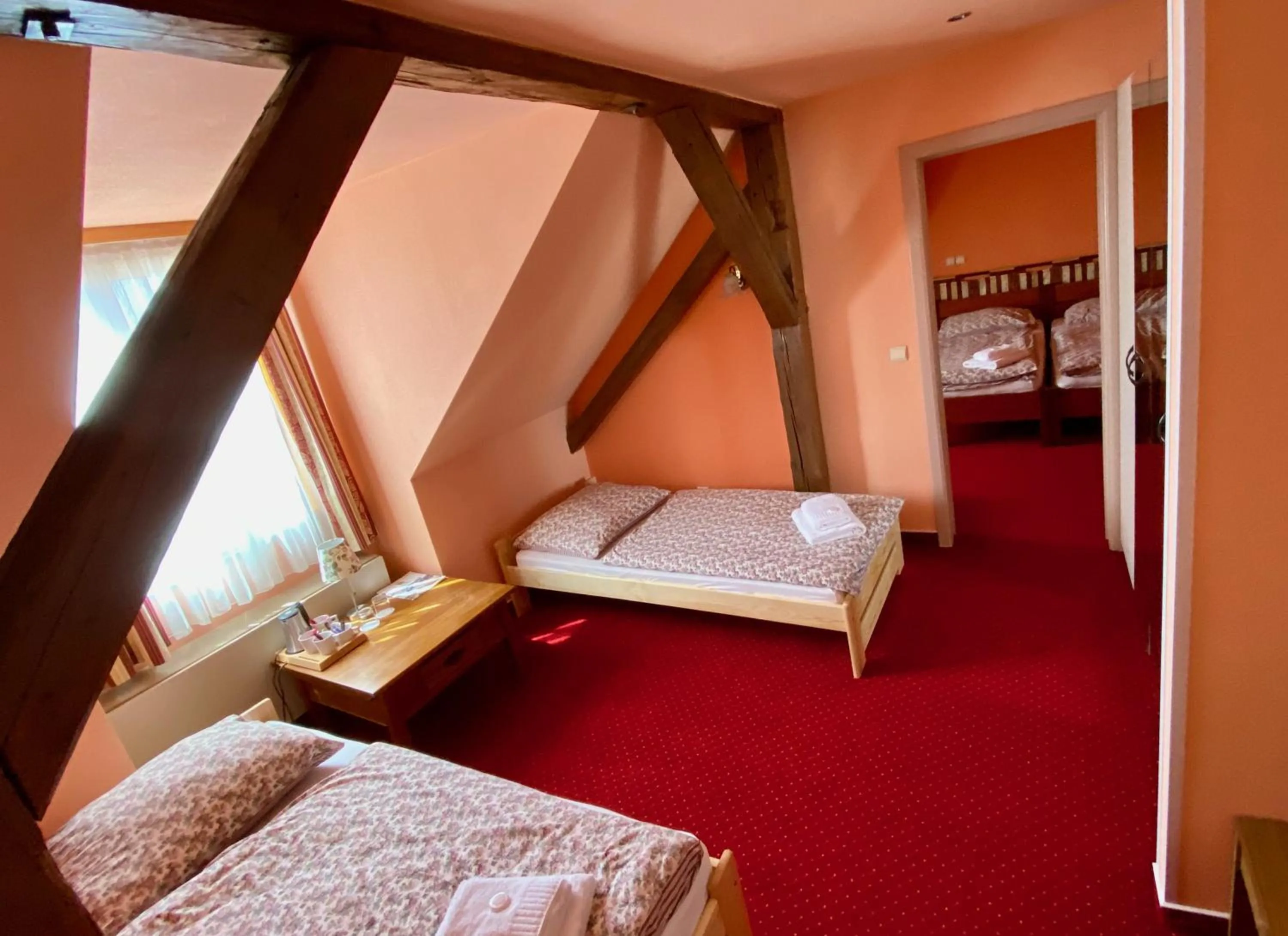 Bed in Hotel Rustikal