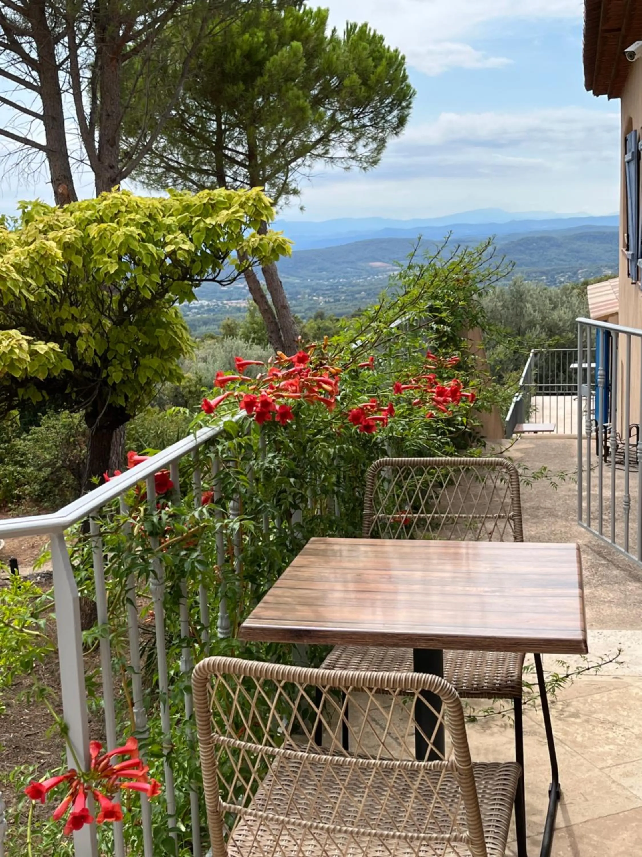 View (from property/room) in Le Mas des Collines