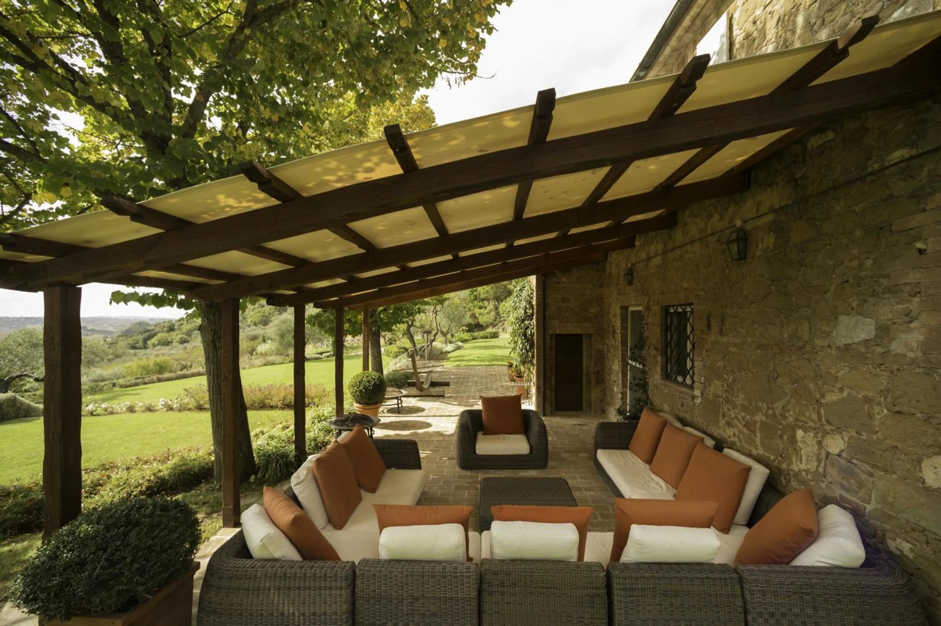 Garden in Tenuta Santo Pietro