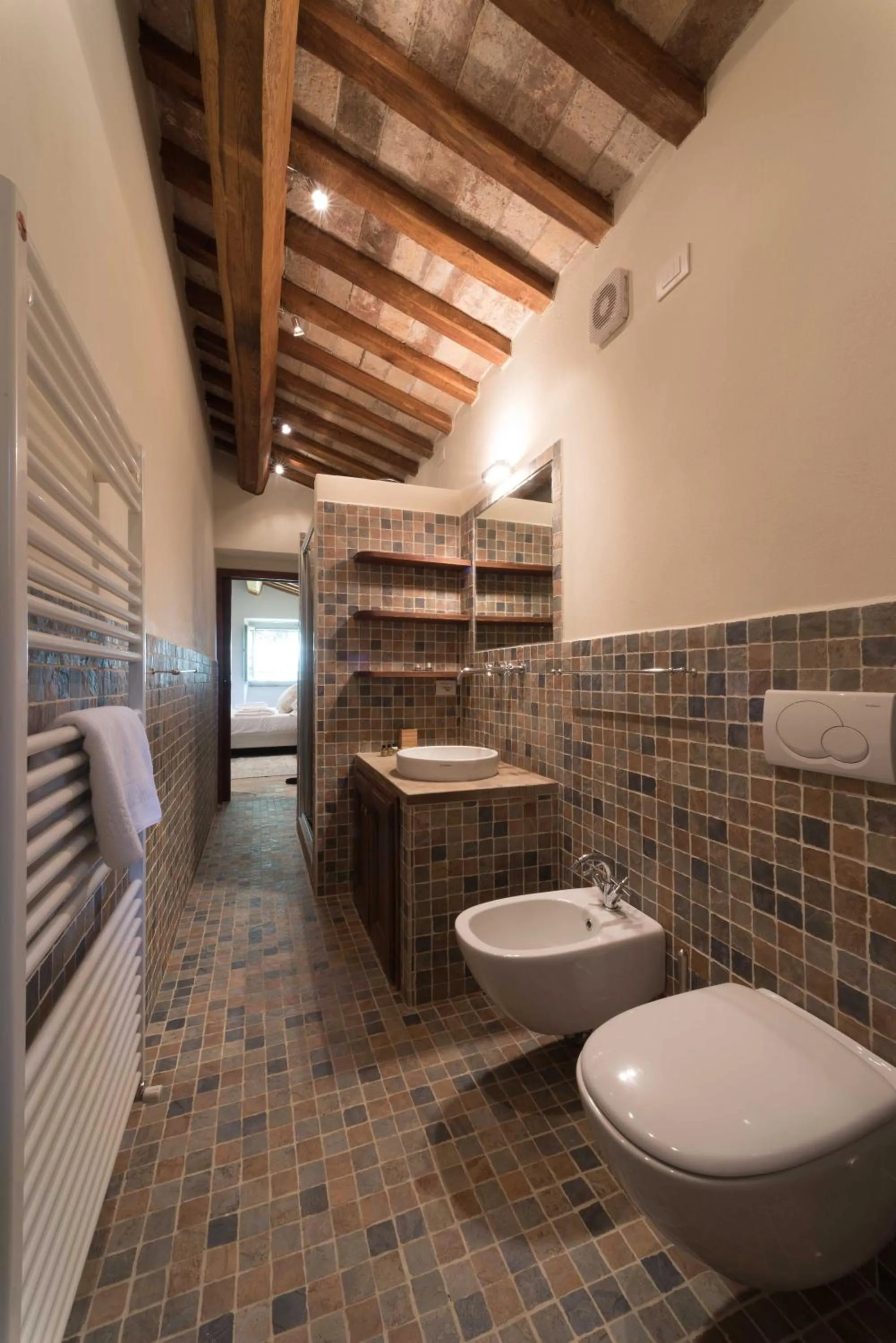 Bathroom in Tenuta Santo Pietro