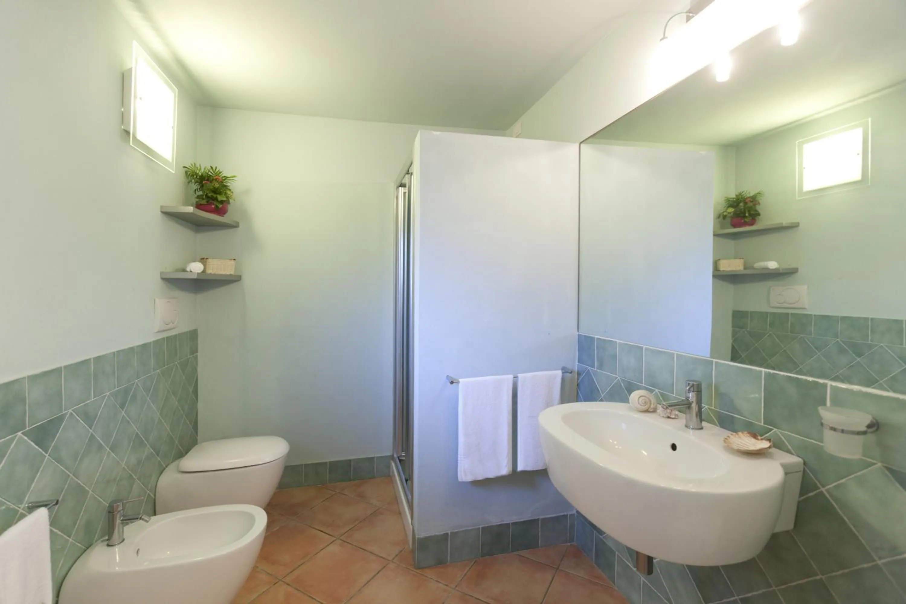 Shower in Residence Pineta