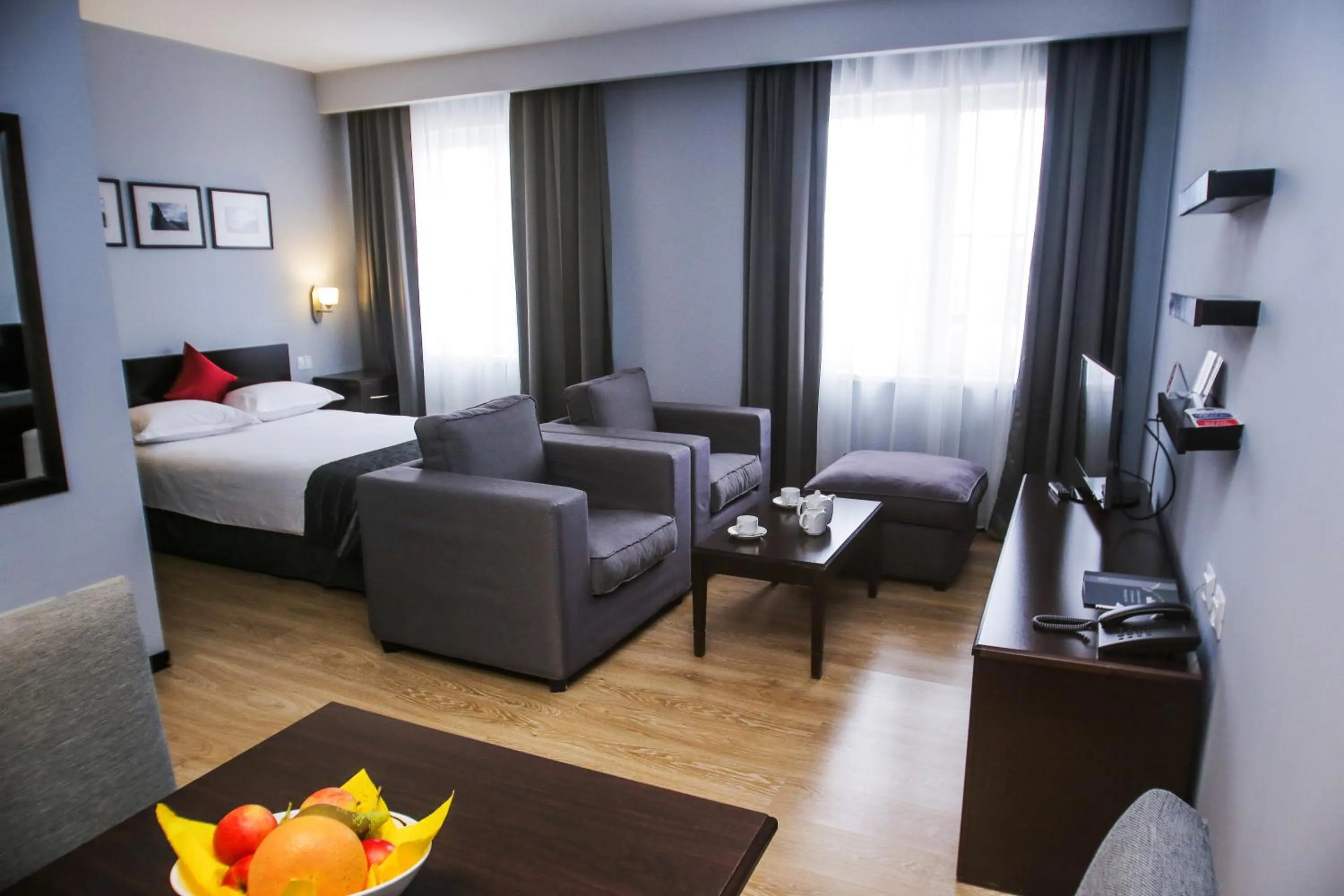 Living room in Chagala Hotel Uralsk