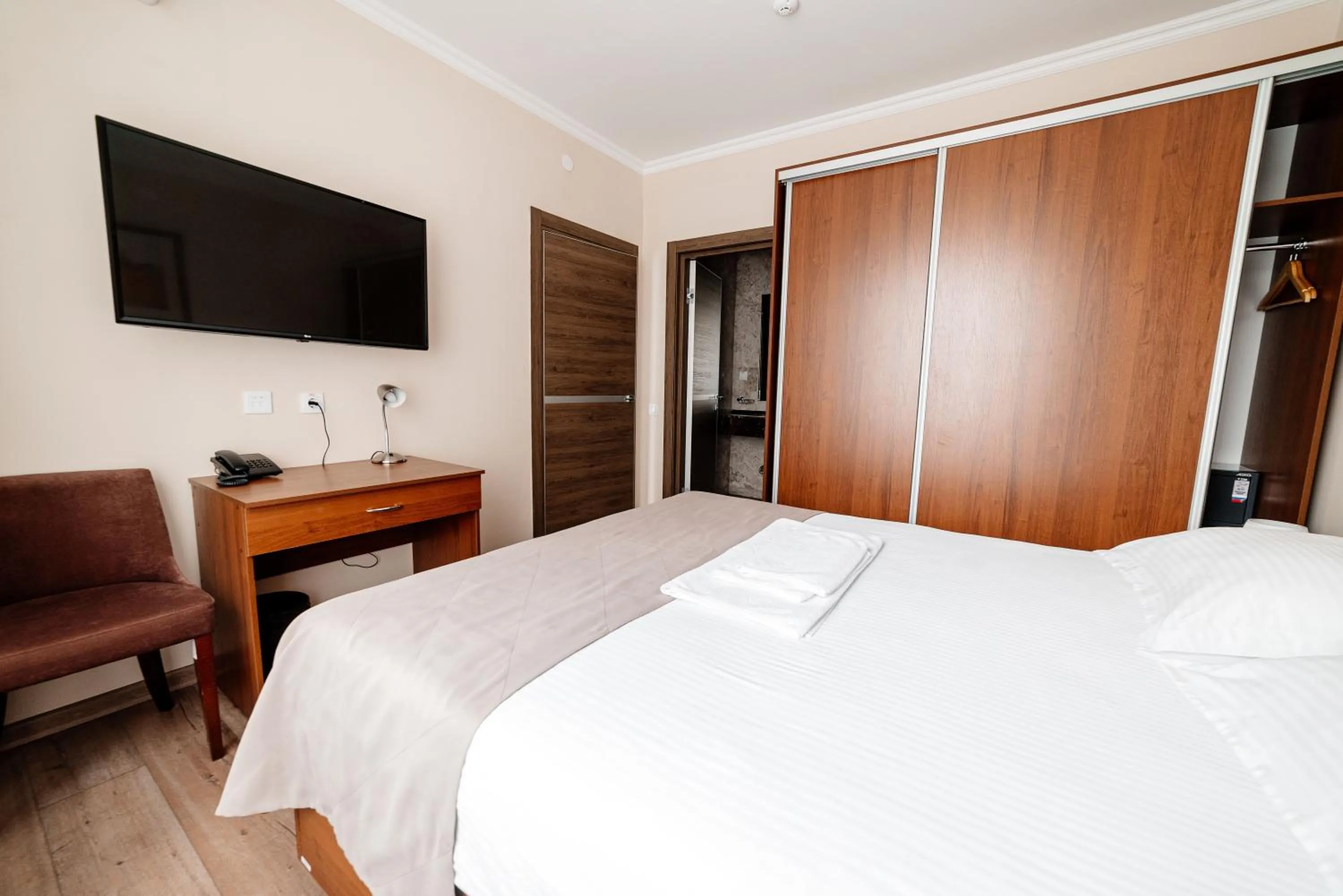 wardrobe in Chagala Hotel Uralsk