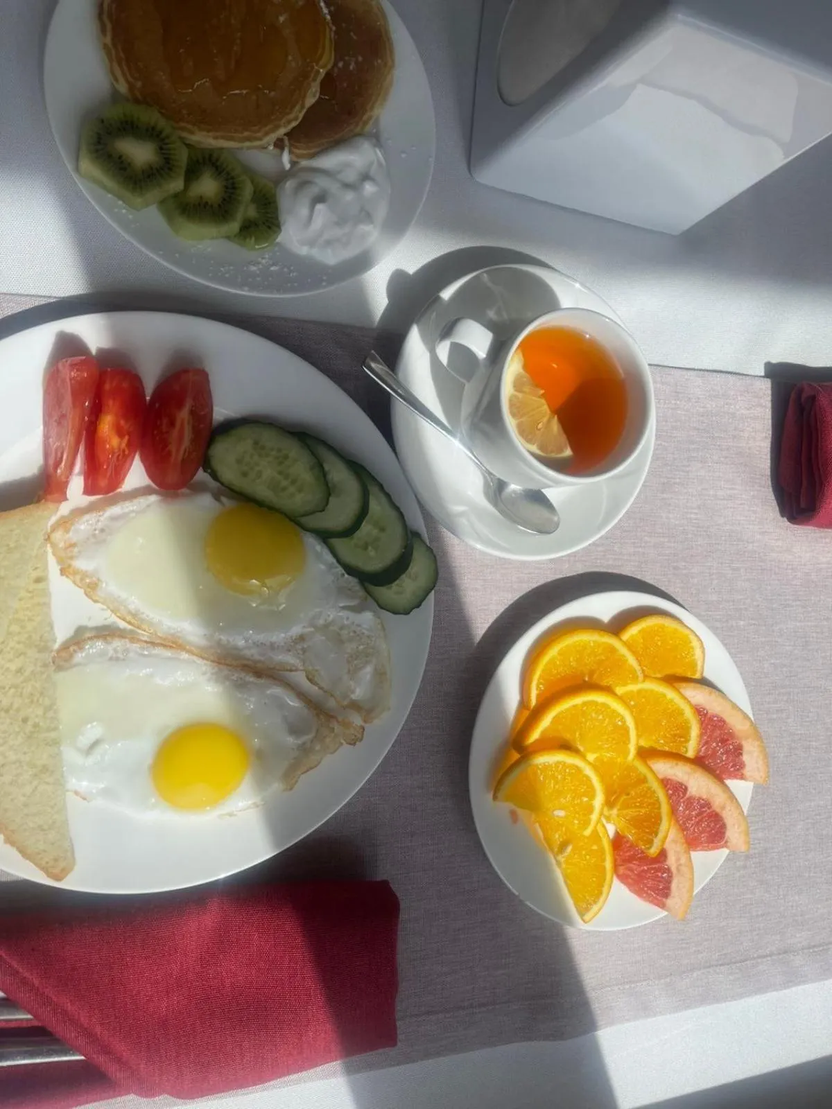 Food and drinks in Chagala Hotel Uralsk