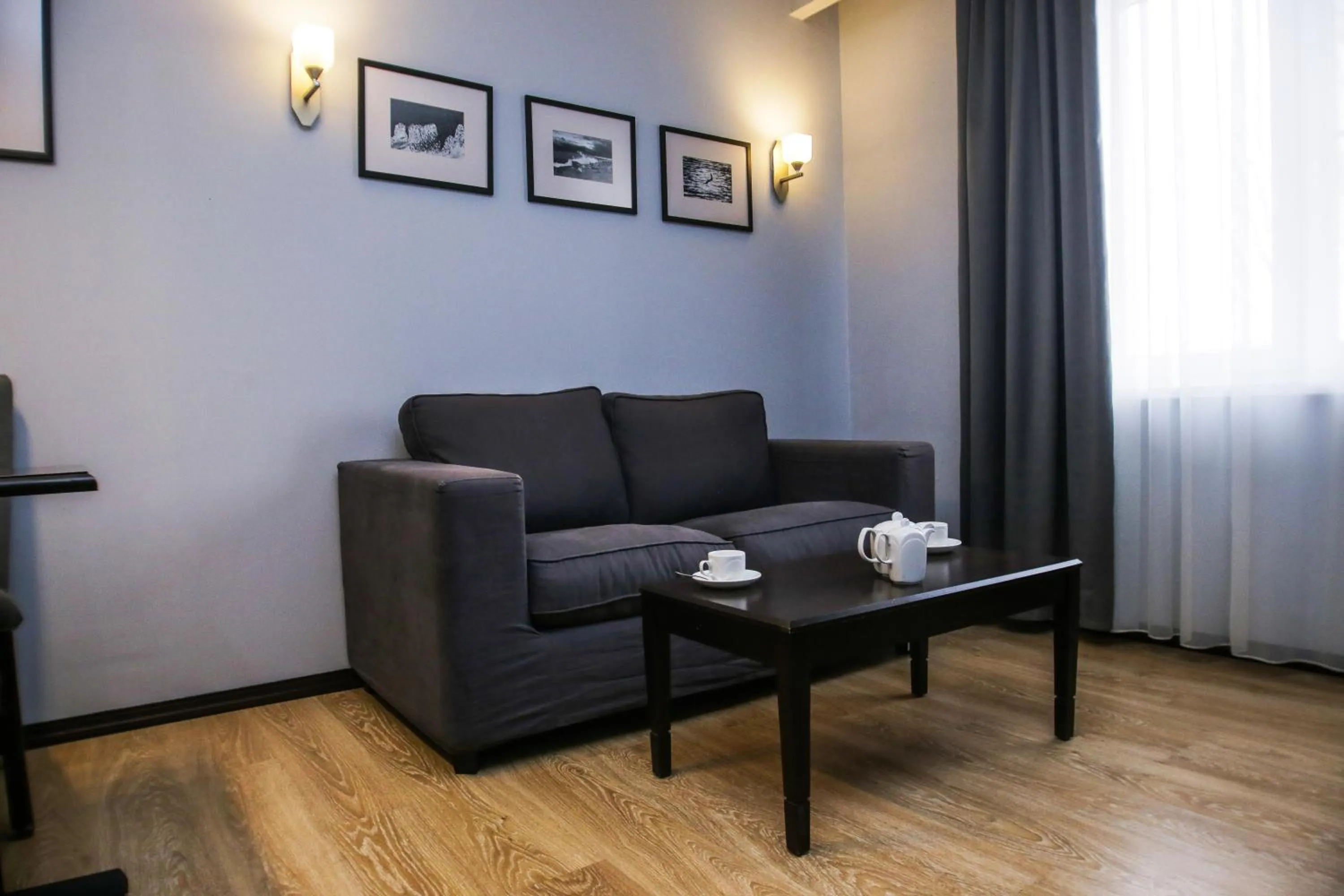 Seating area in Chagala Hotel Uralsk