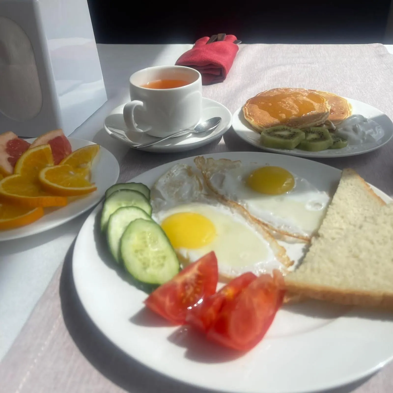 Food and drinks in Chagala Hotel Uralsk