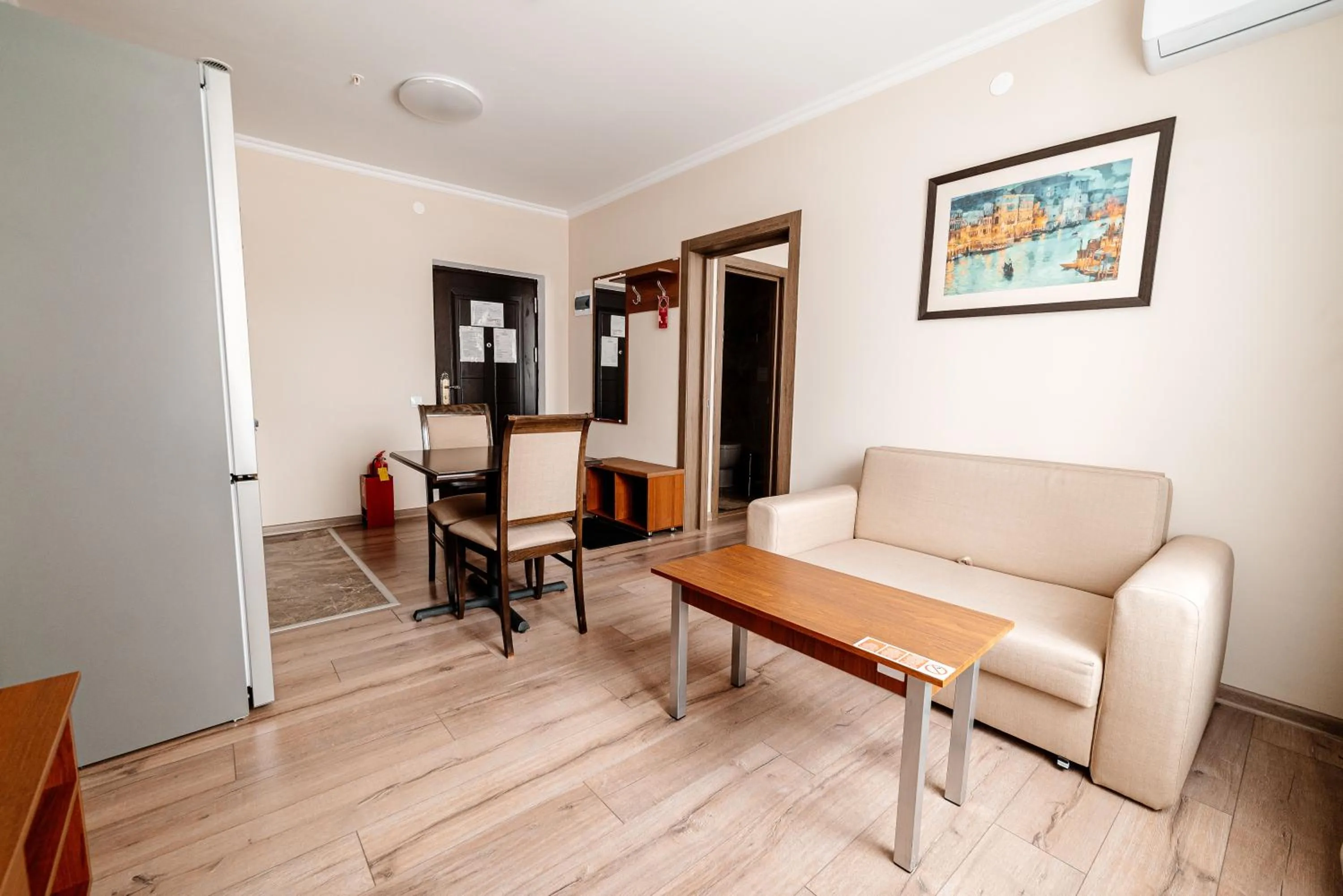 Kitchen or kitchenette in Chagala Hotel Uralsk