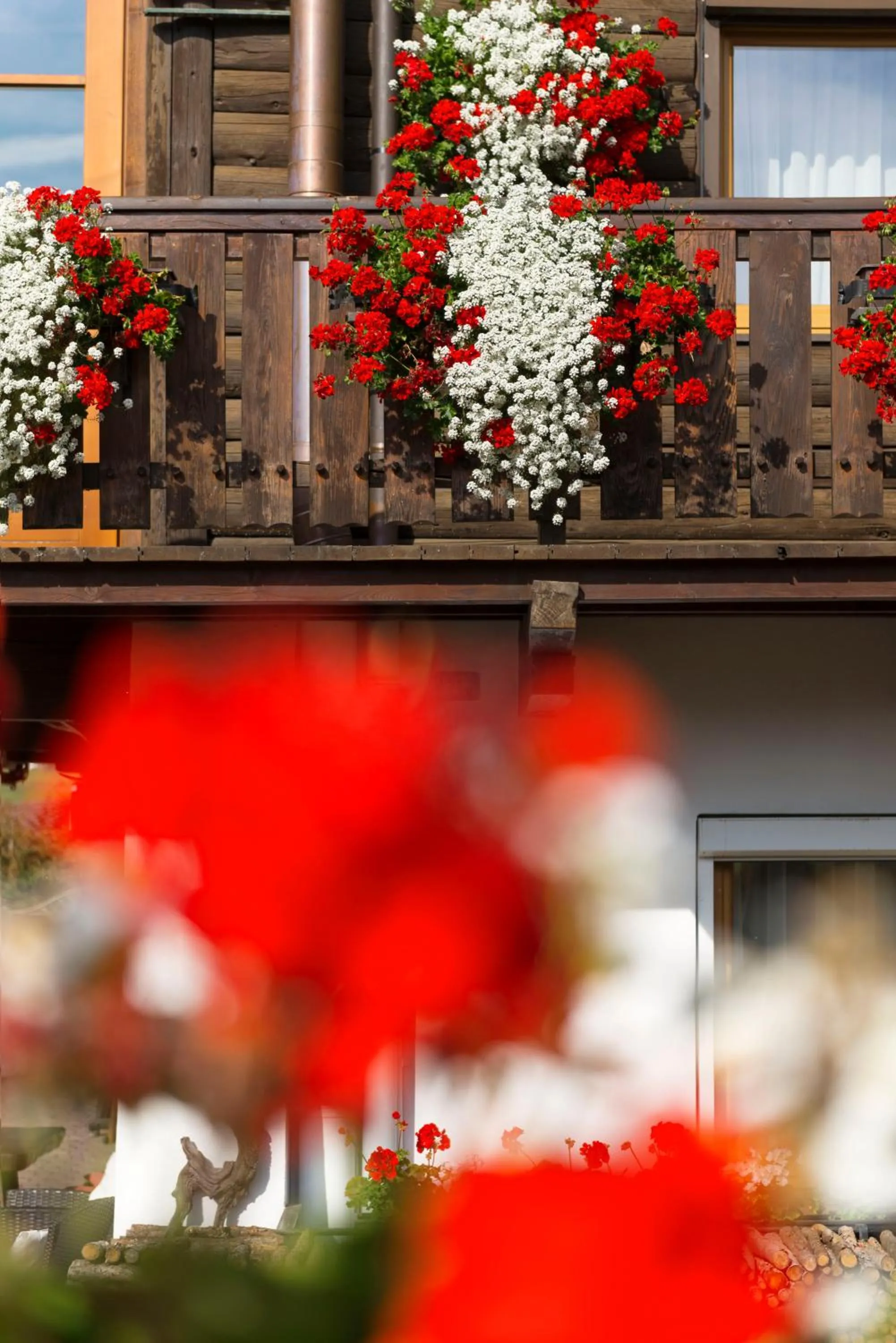 Decorative detail in Garni Hotel Geier