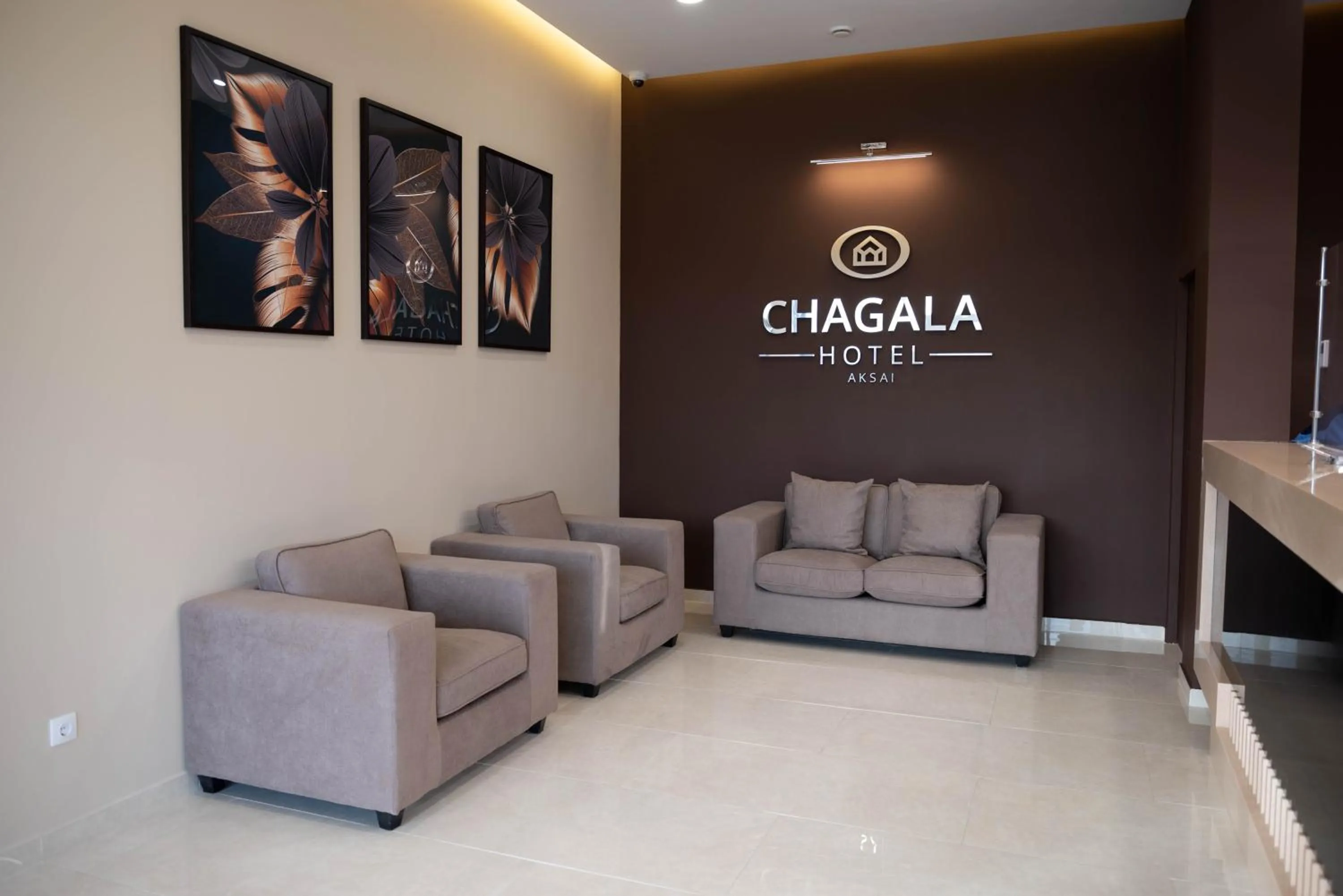 Lobby or reception in Chagala Hotel Aksai