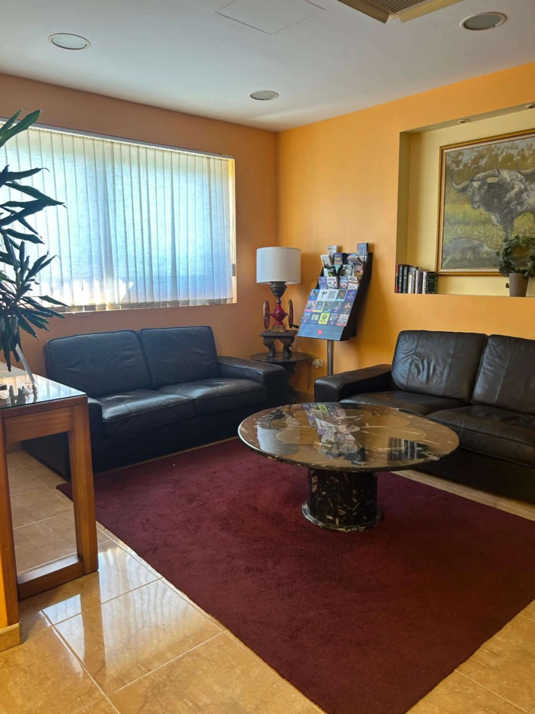 Living room in Hostal Aeropuerto