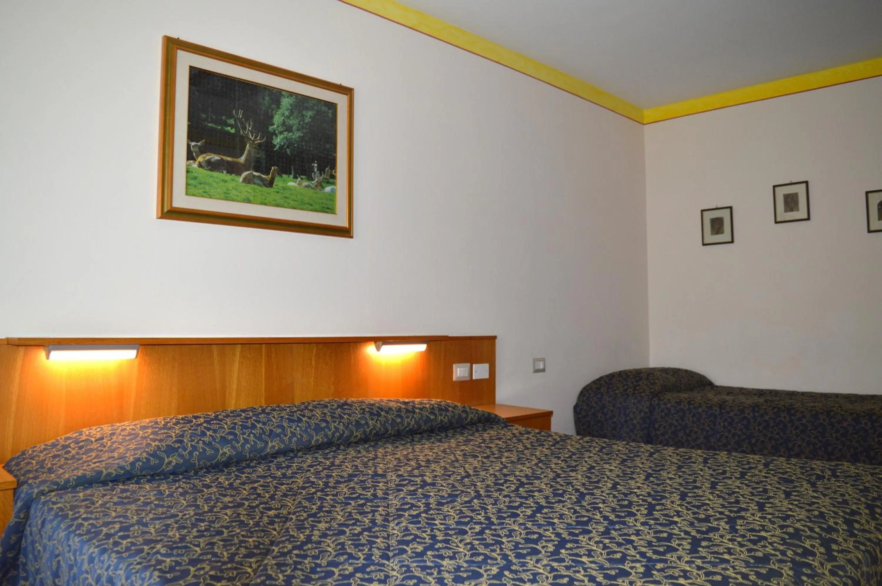 Bedroom, Bed in Hotel Stella Alpina