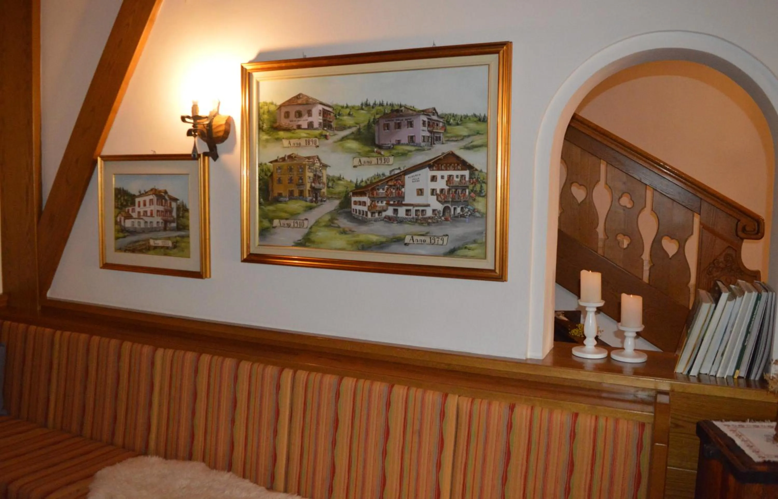 Lobby or reception in Hotel Stella Alpina