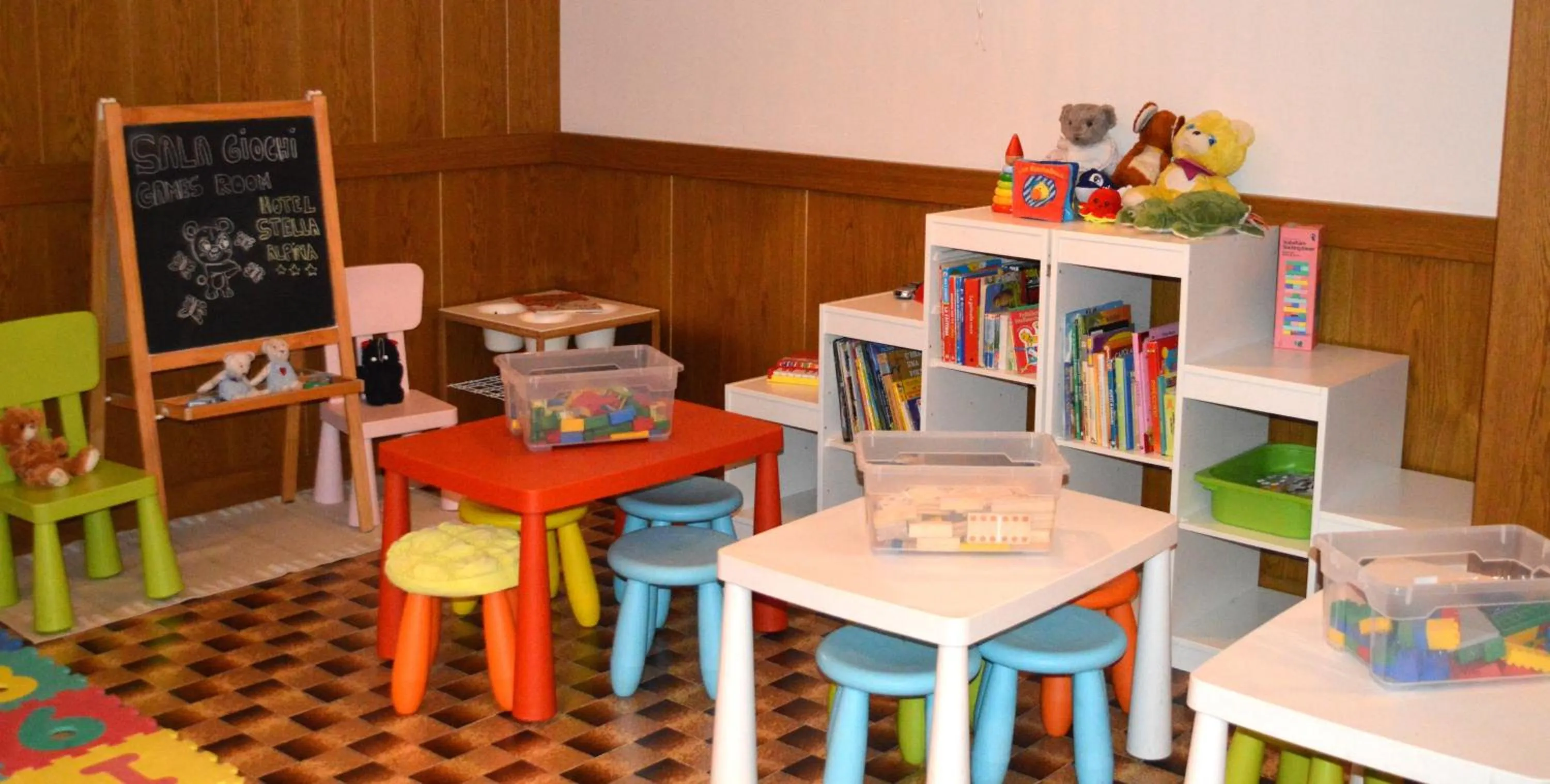 Children play ground in Hotel Stella Alpina