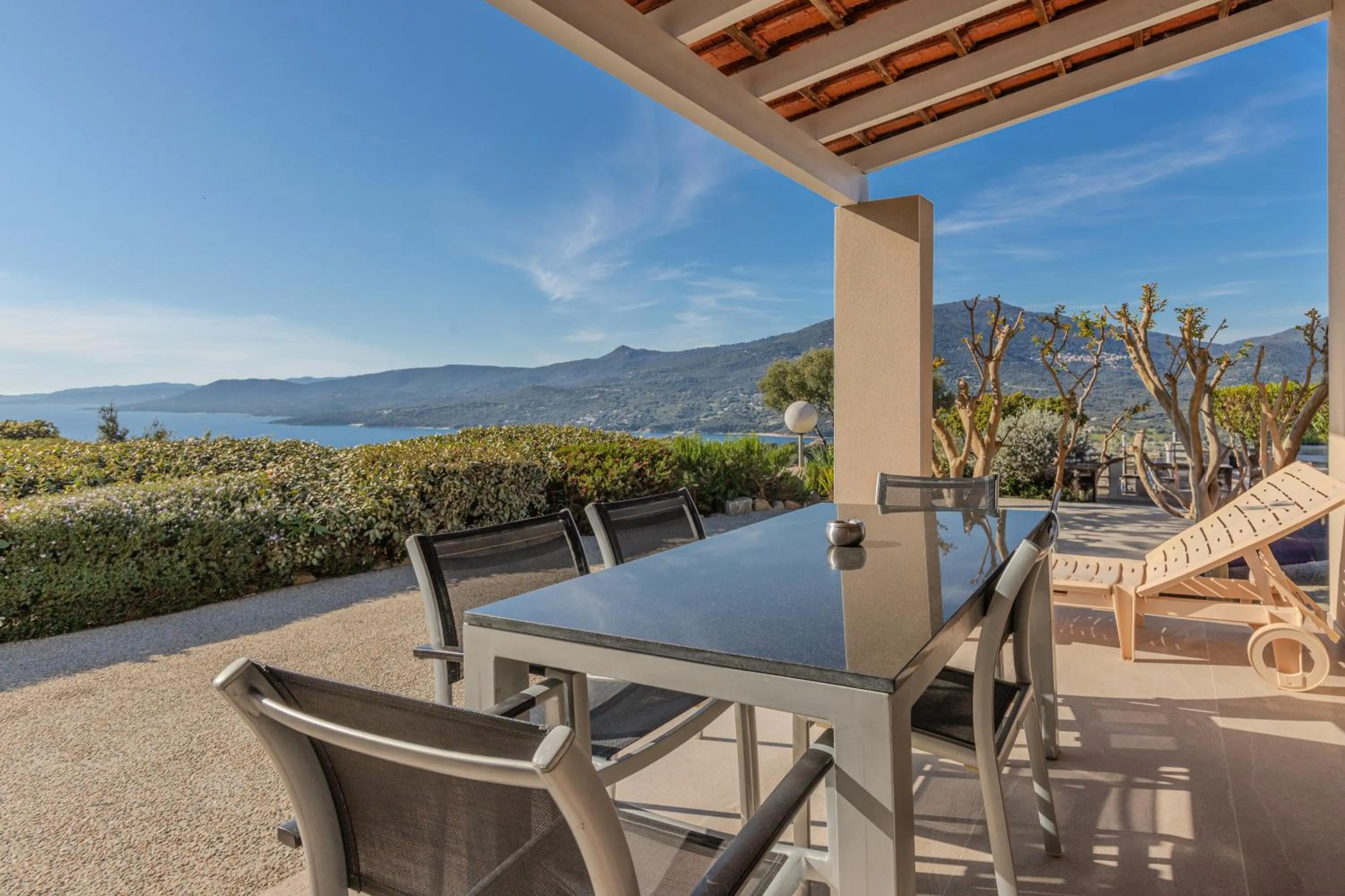 Patio in Résidence Aria Marina