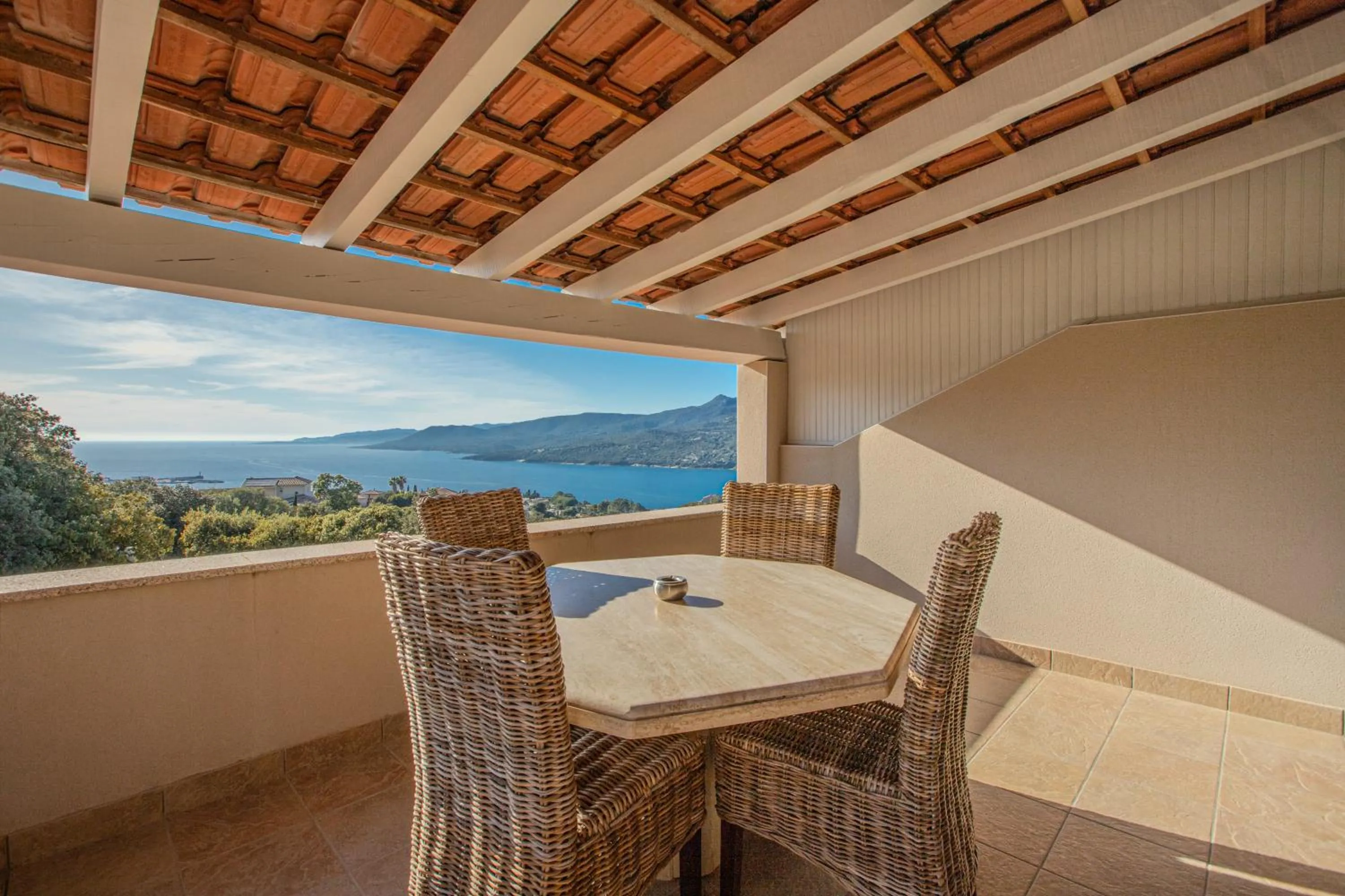 Patio in Résidence Aria Marina