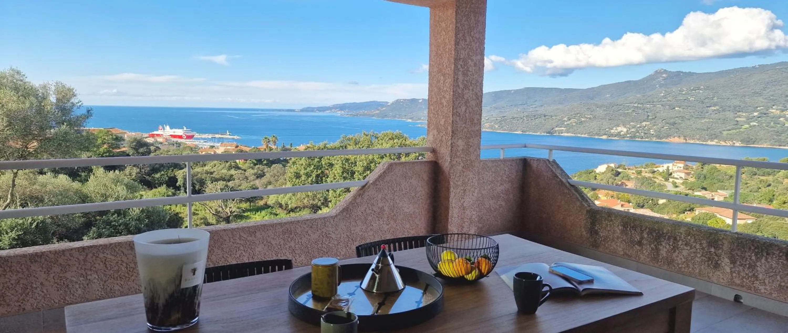 Sea view in Résidence Aria Marina