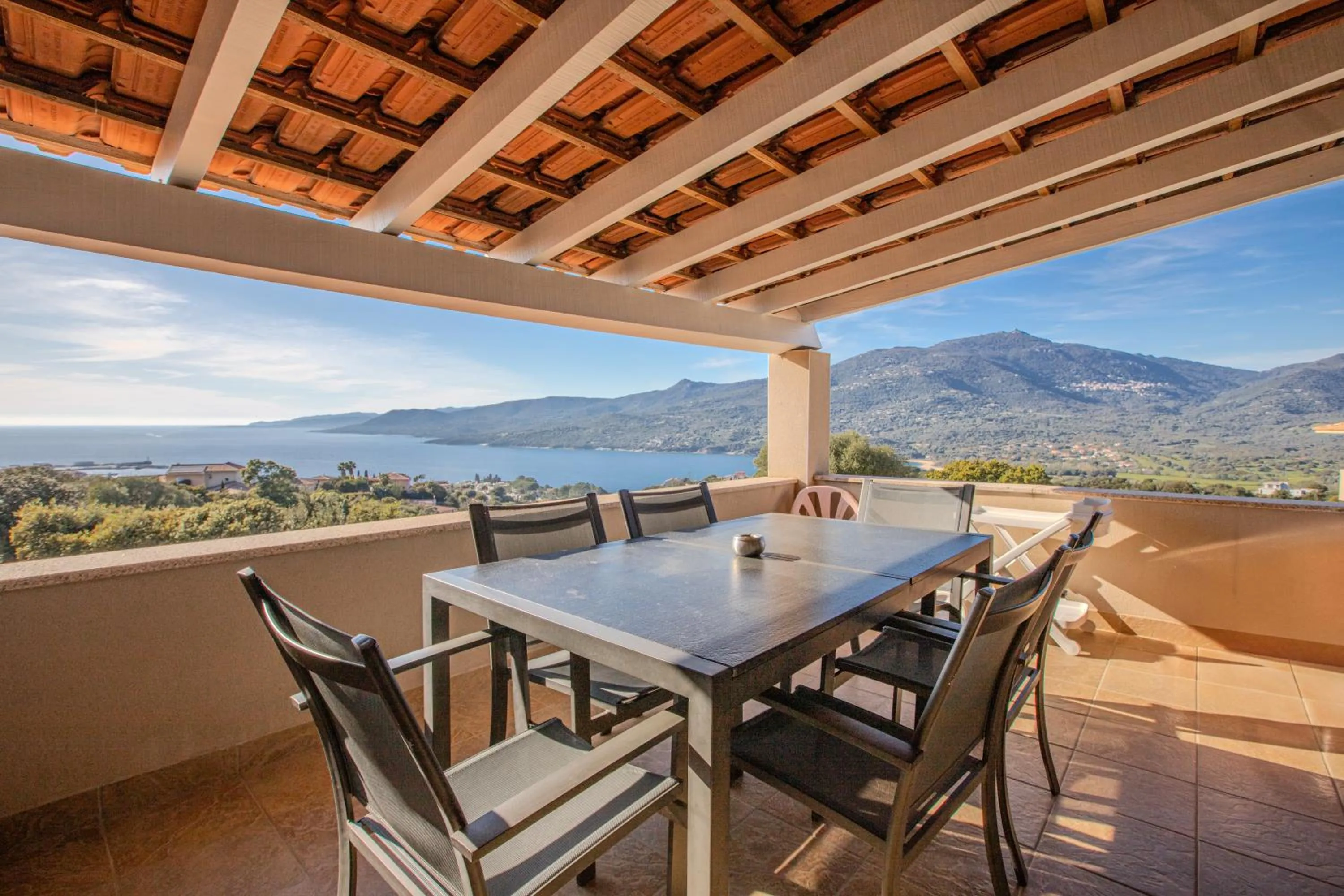 Patio in Résidence Aria Marina