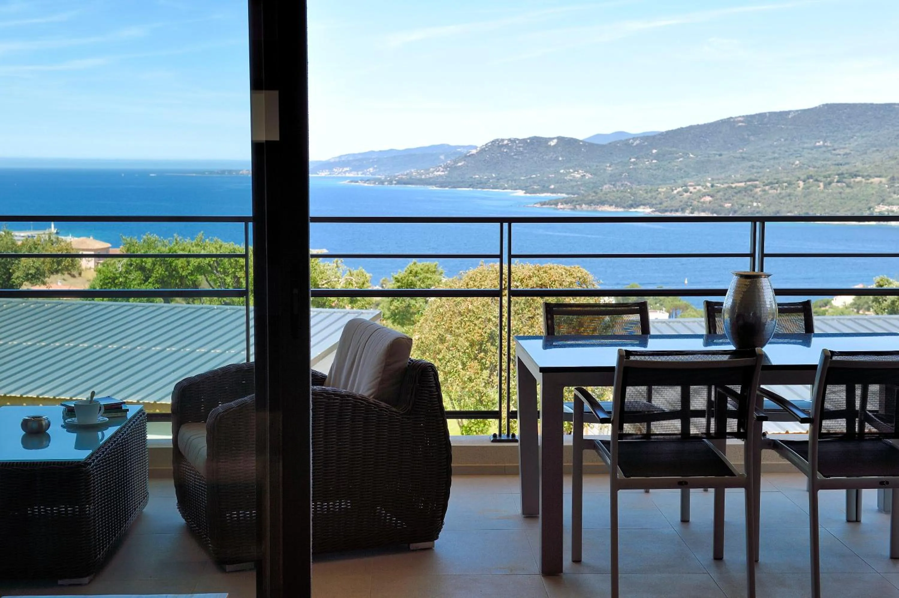 Balcony/Terrace in Résidence Aria Marina