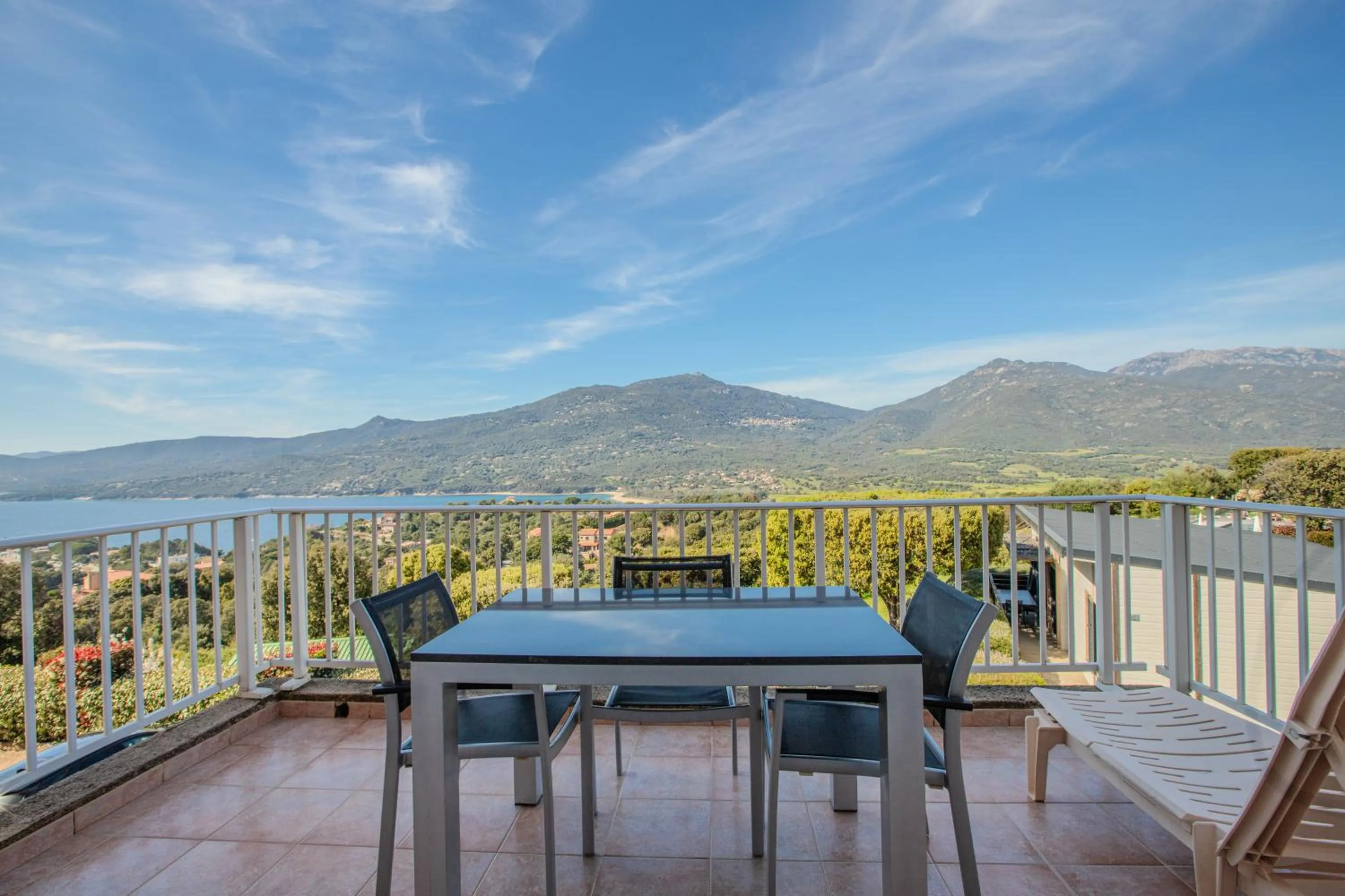 Patio in Résidence Aria Marina