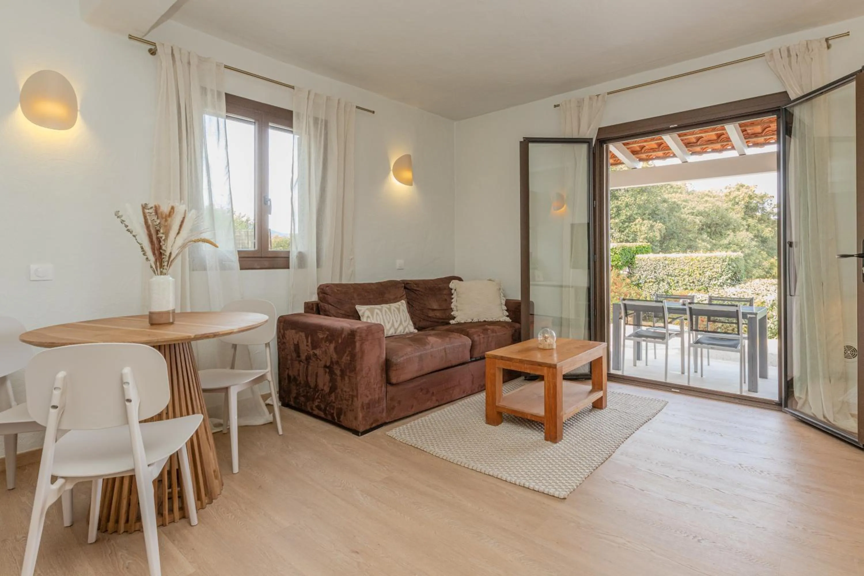 Living room in Résidence Aria Marina