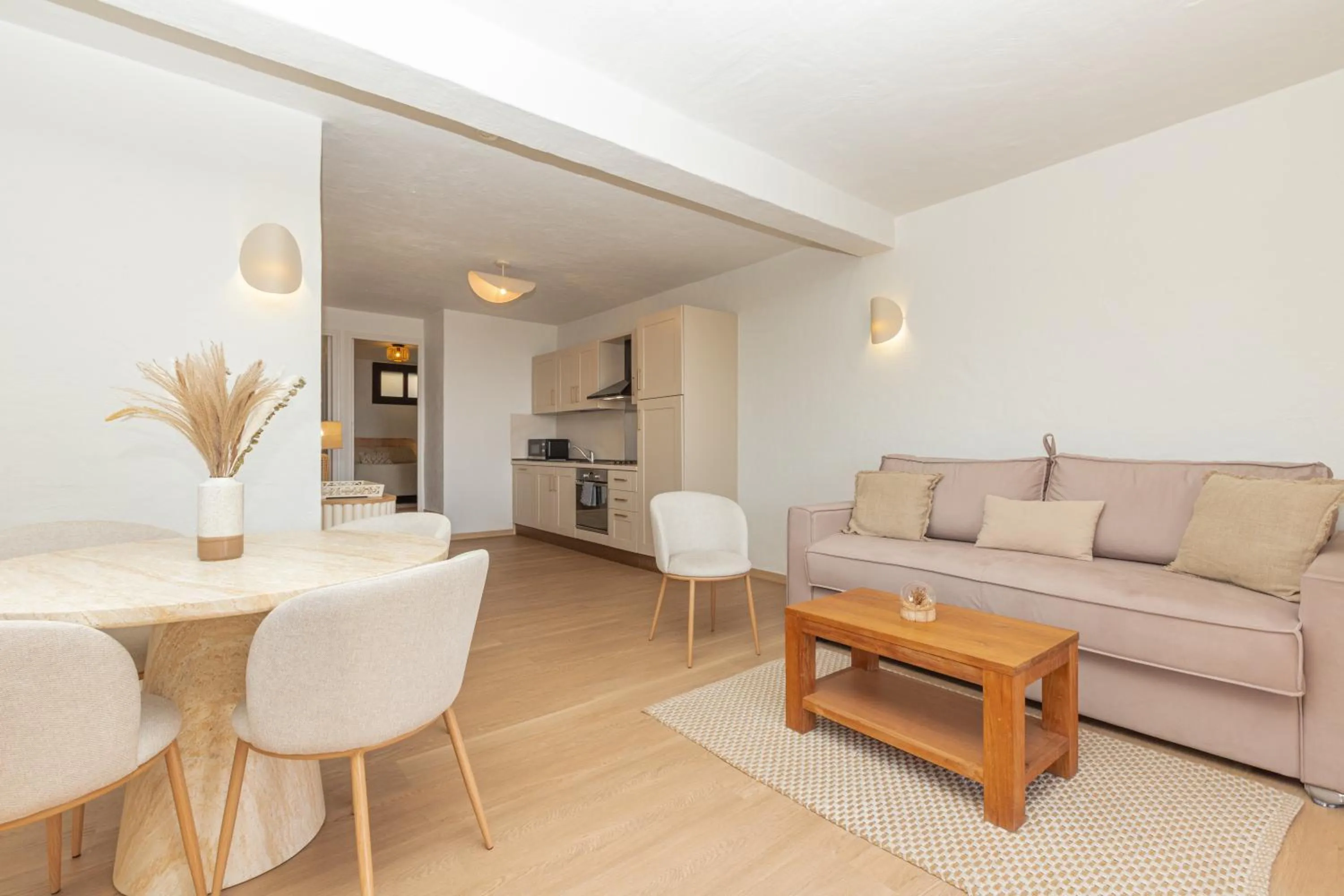 Living room in Résidence Aria Marina