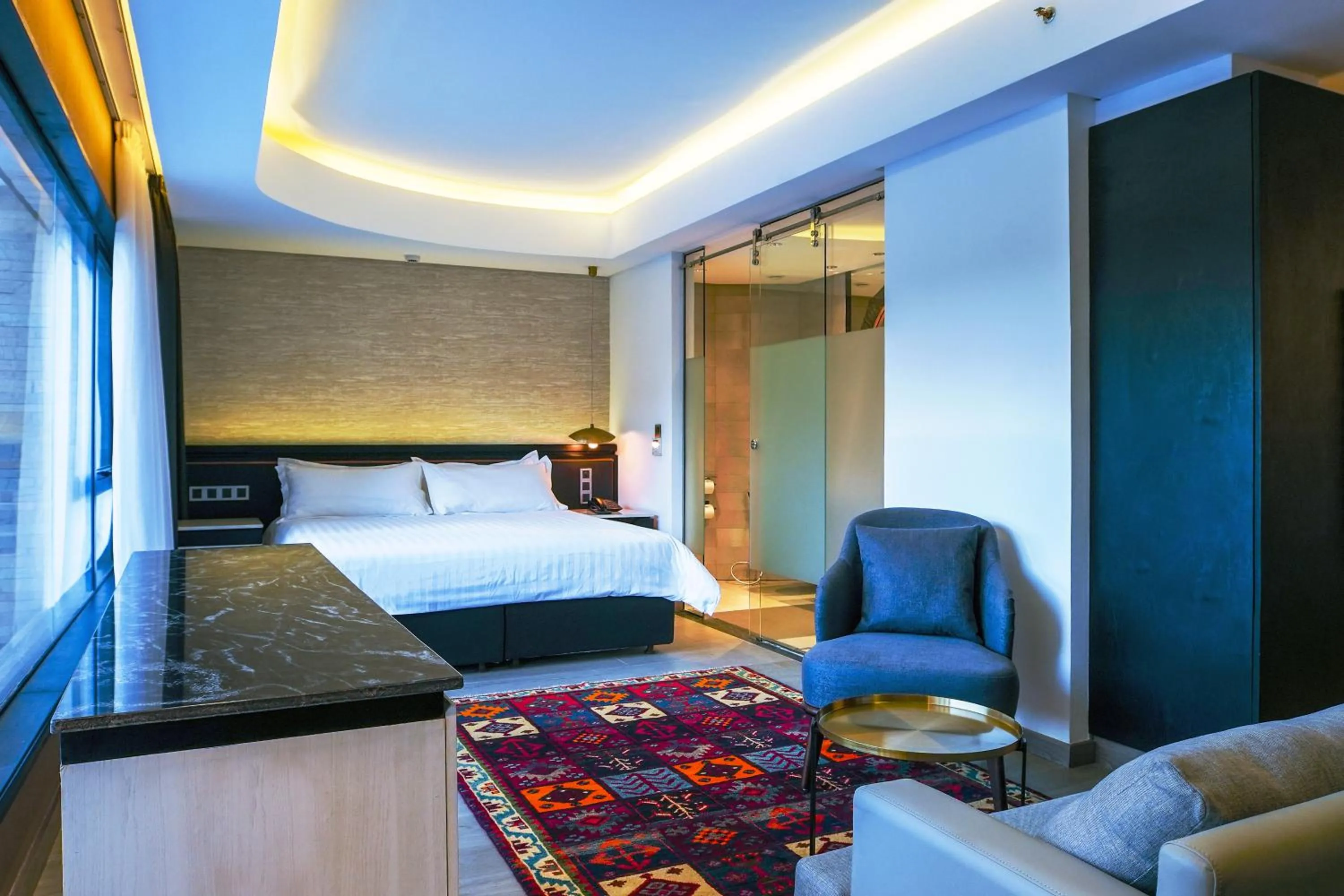 Bed in Tribe Hotel, Nairobi, a Member of Design Hotels