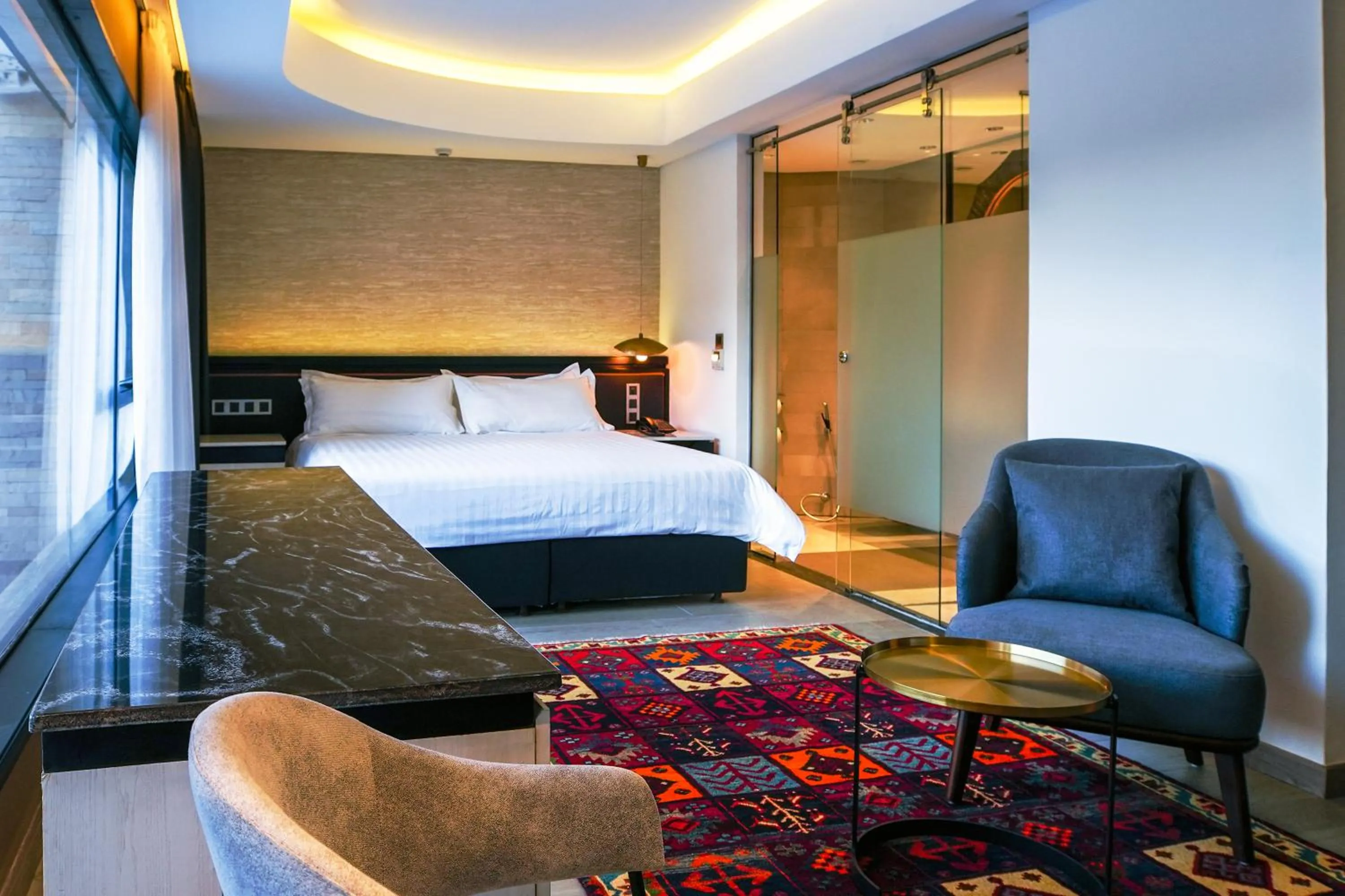 Bed in Tribe Hotel, Nairobi, a Member of Design Hotels