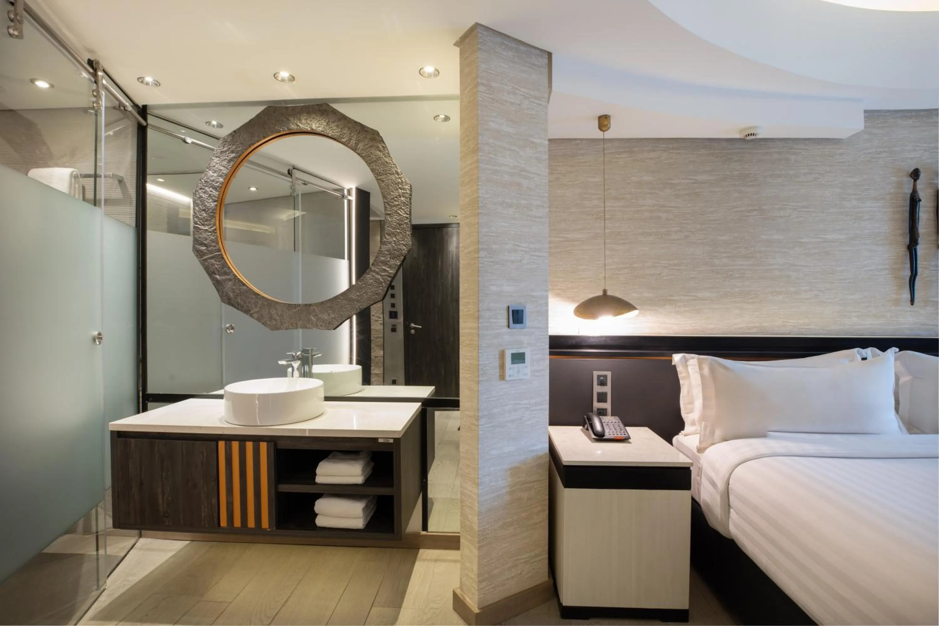 Bed in Tribe Hotel, Nairobi, a Member of Design Hotels