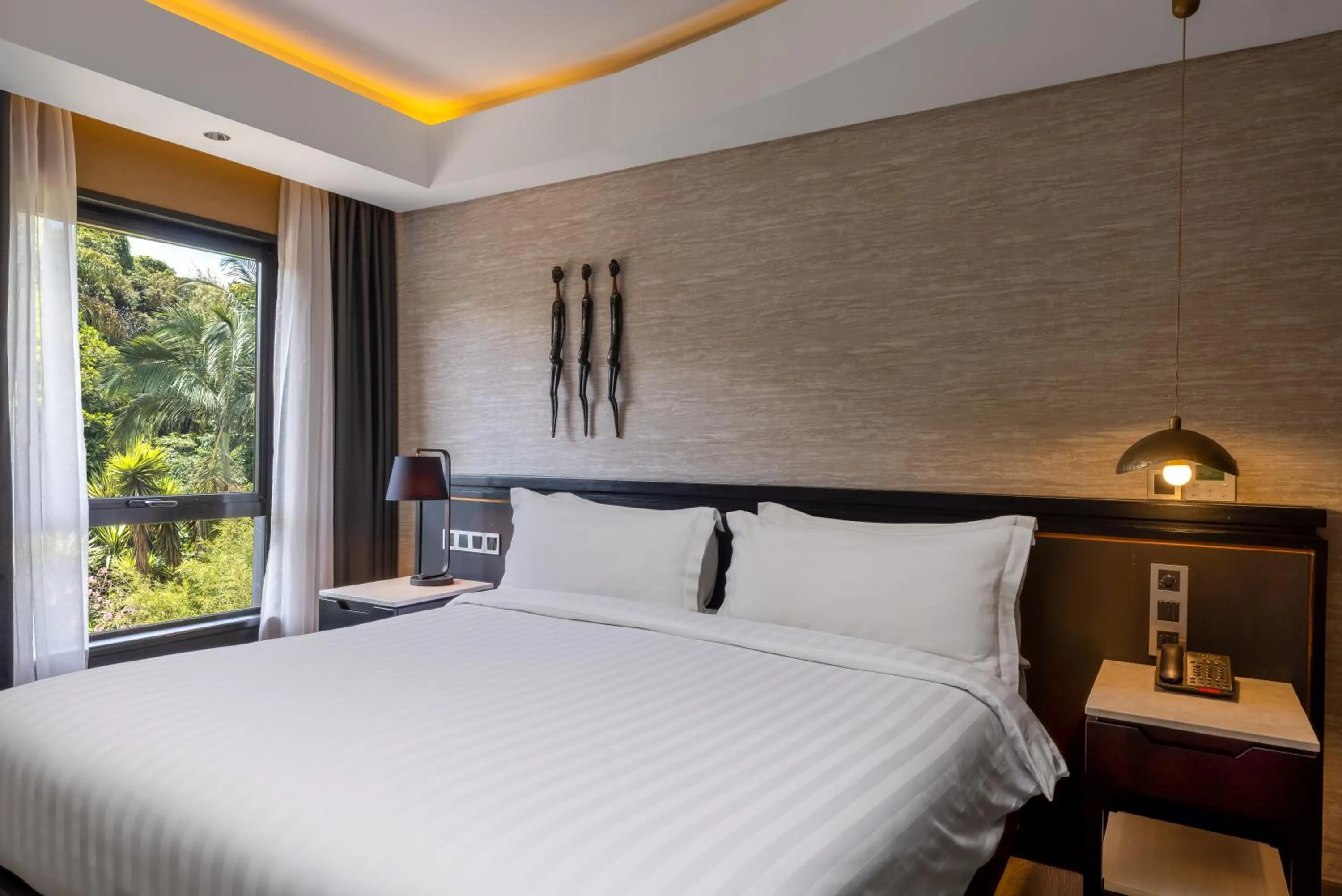 Bedroom, Bed in Tribe Hotel, Nairobi, a Member of Design Hotels