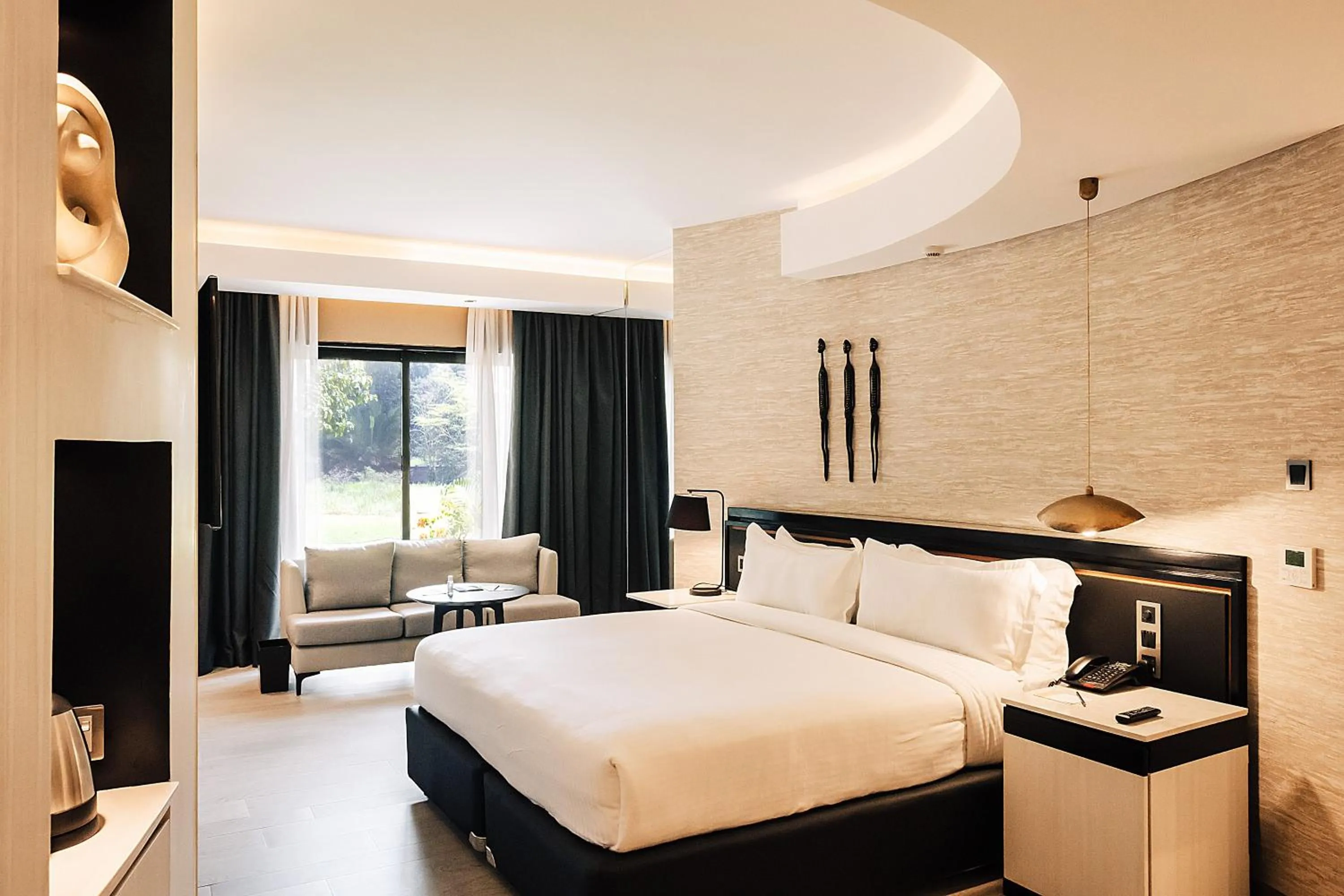 Bedroom, Bed in Tribe Hotel, Nairobi, a Member of Design Hotels