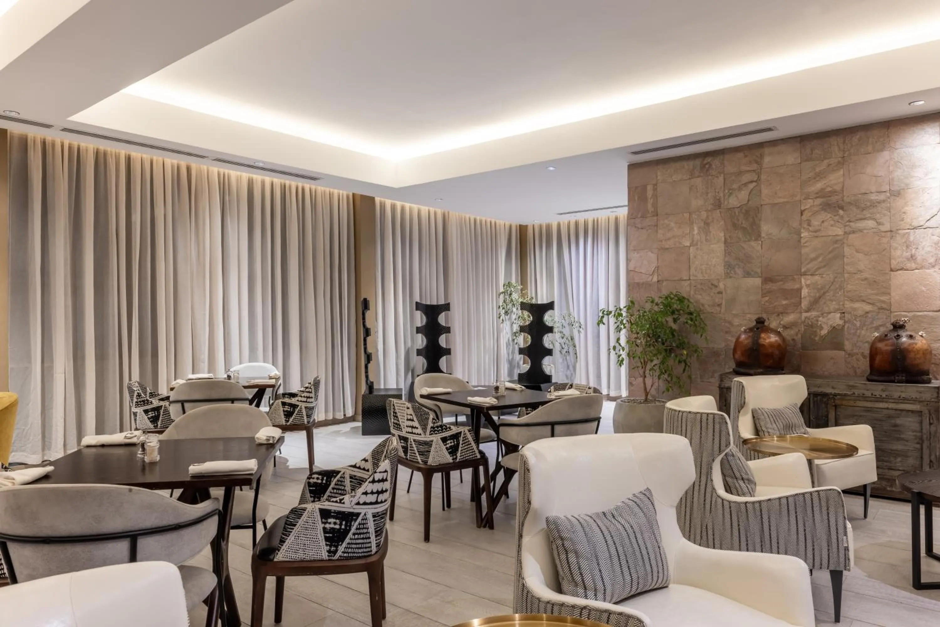 Lounge or bar in Tribe Hotel, Nairobi, a Member of Design Hotels