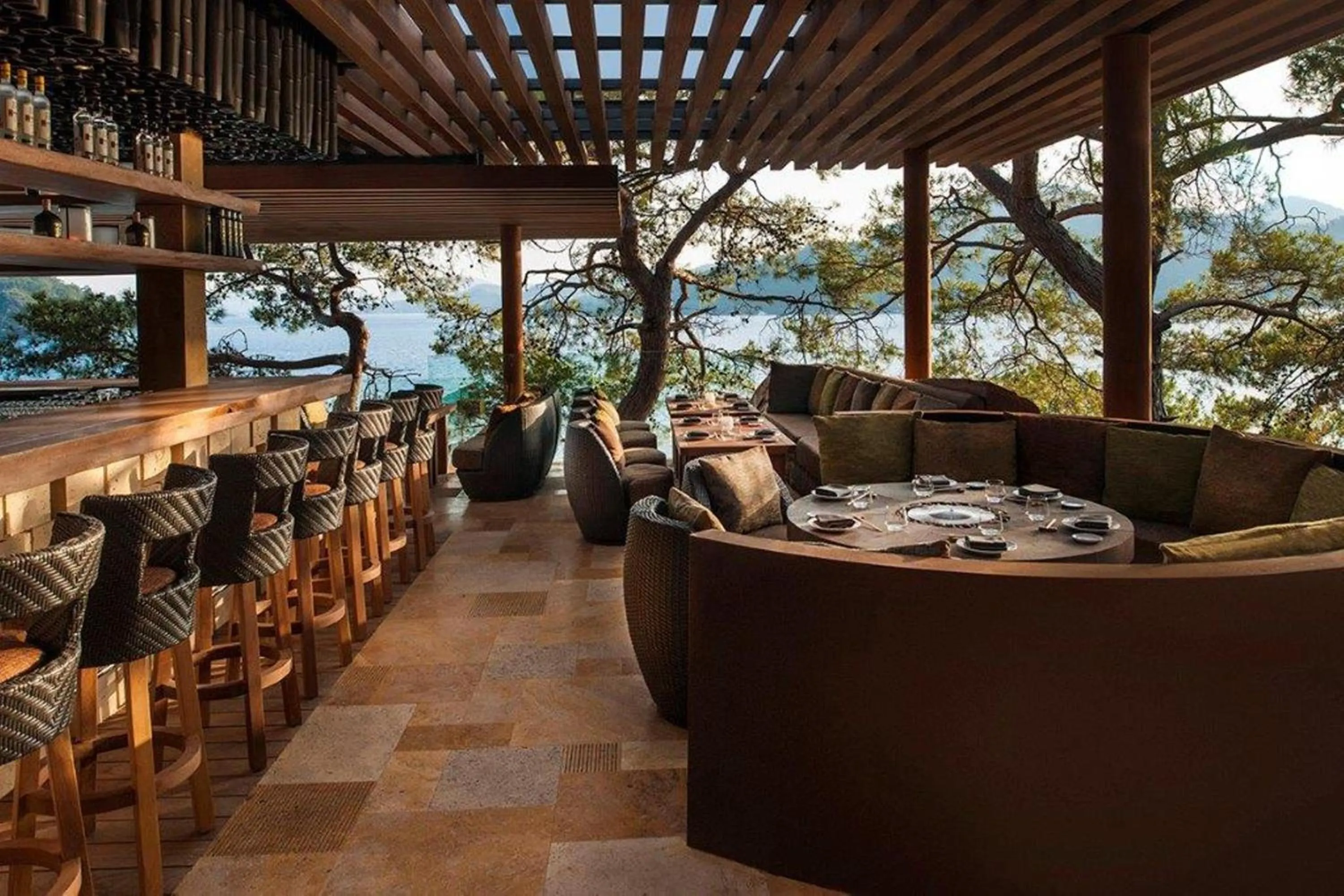 Lounge or bar in D-Resort Gocek