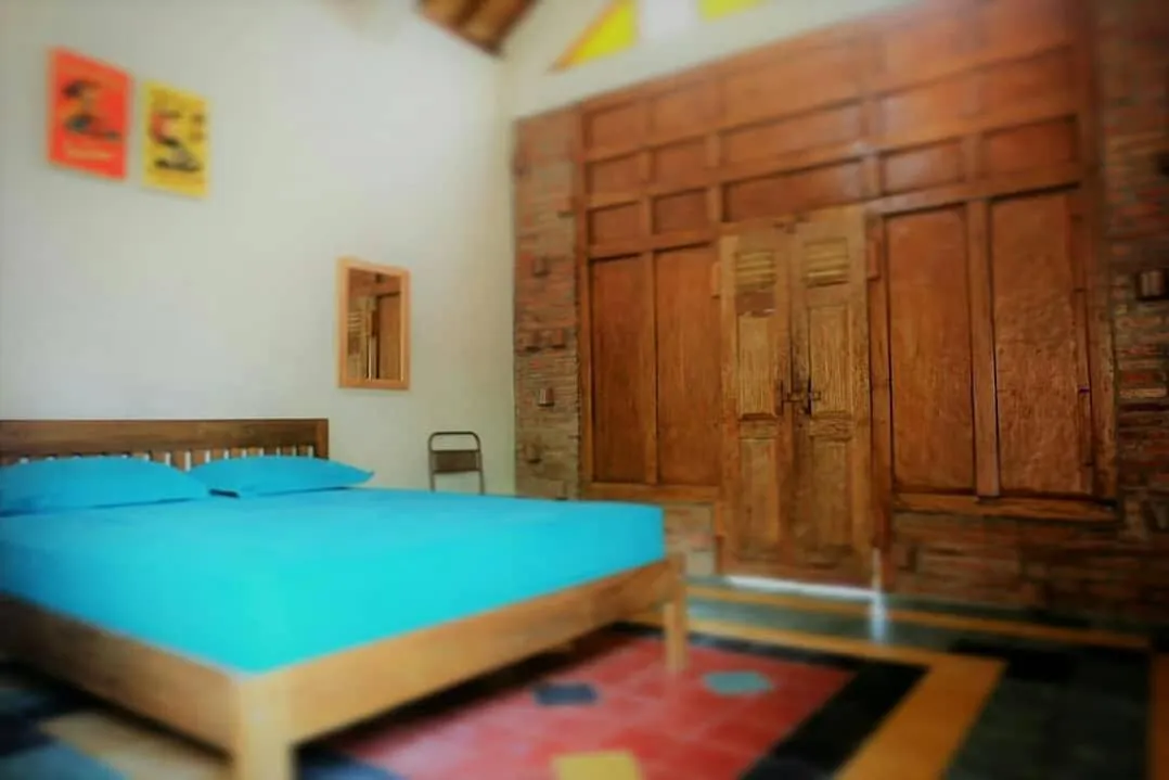 Bed in Omah Kebon Nitiprayan