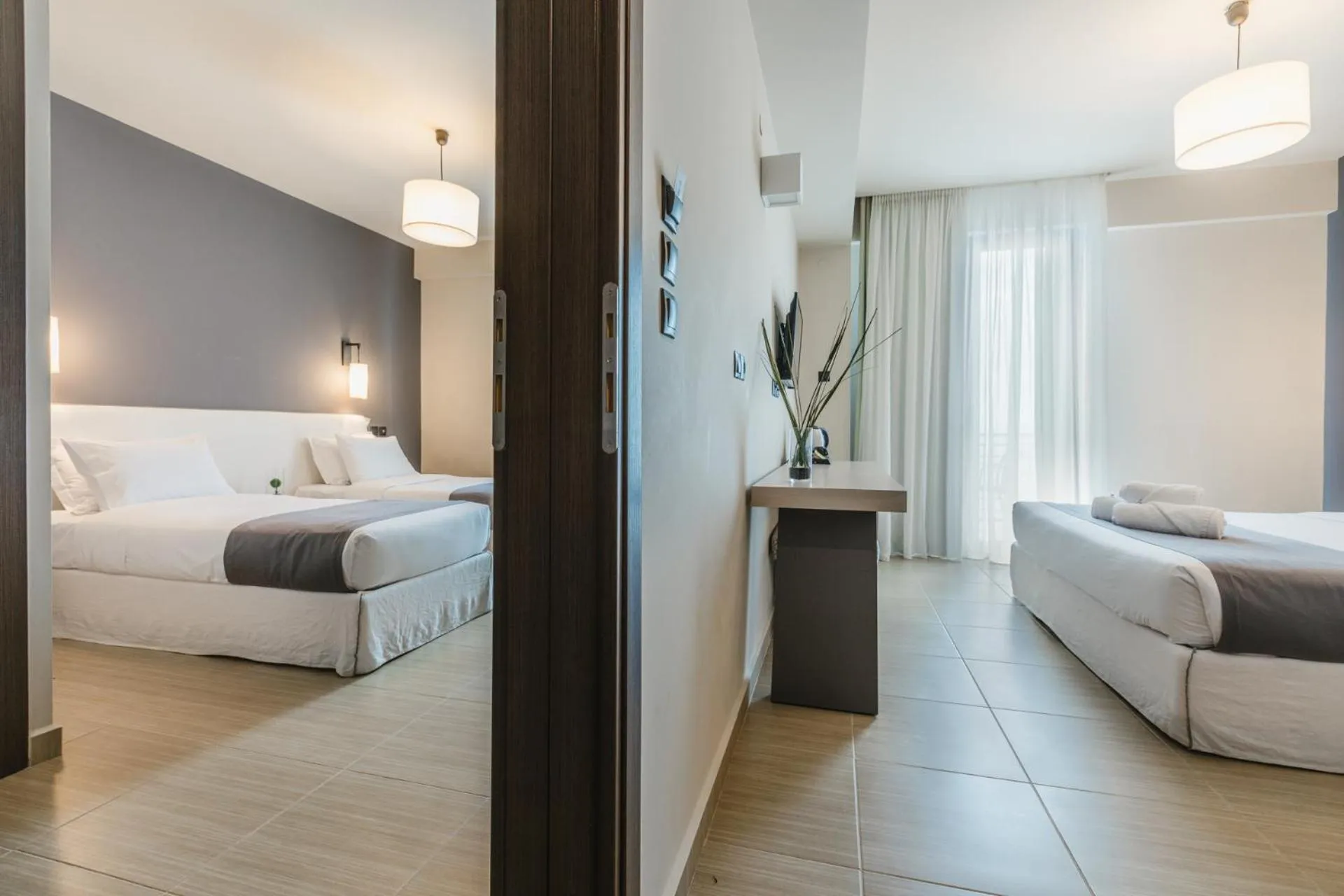 Bedroom, Bed in Infinity Hotel Gytheio
