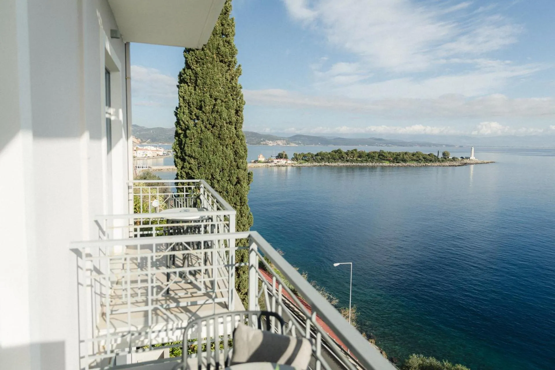 Sea view in Infinity Hotel Gytheio