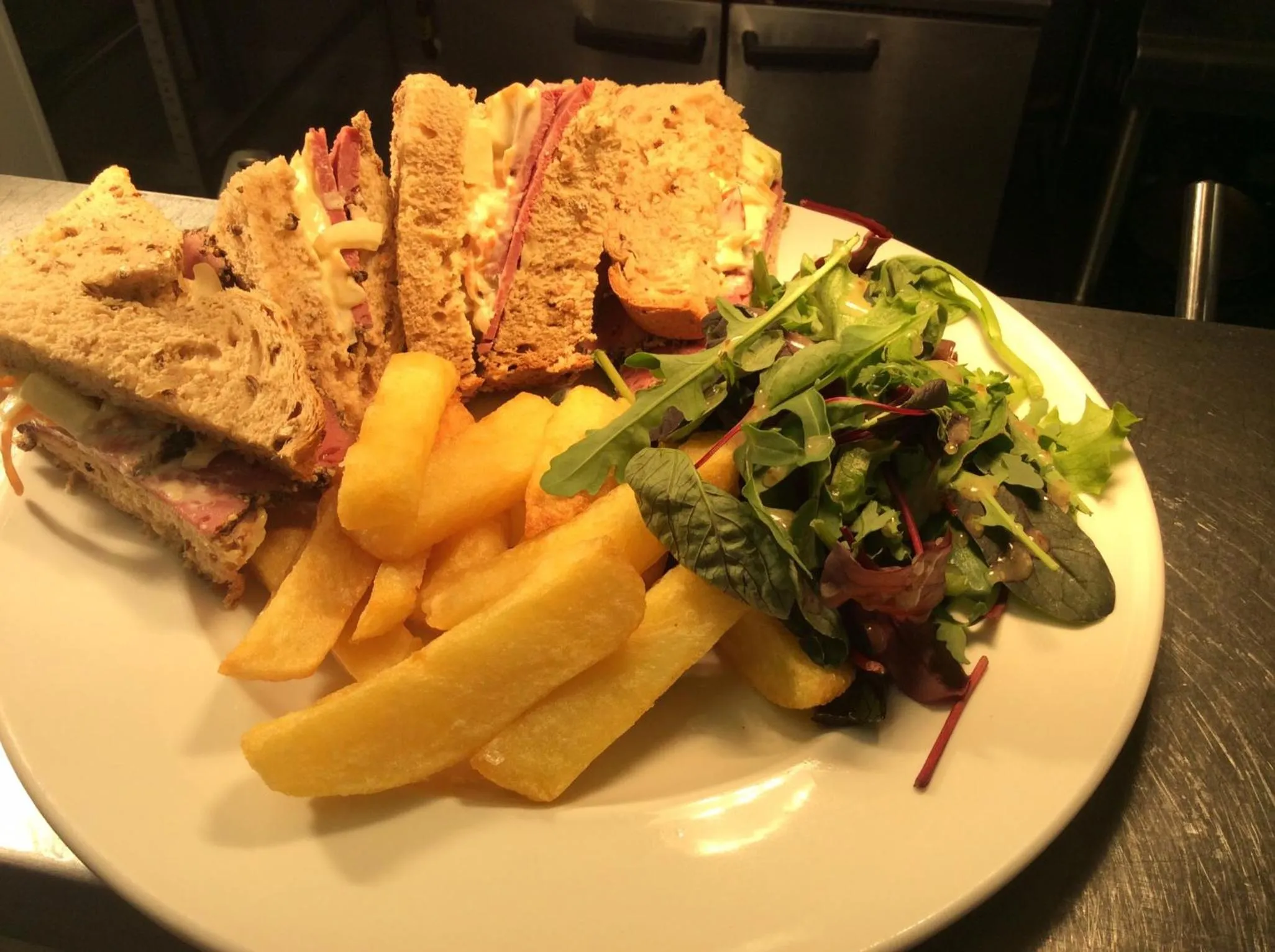 Food close-up in Three-Cranes