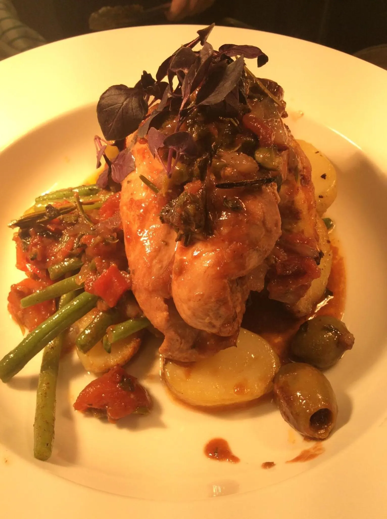 Food close-up in Three-Cranes