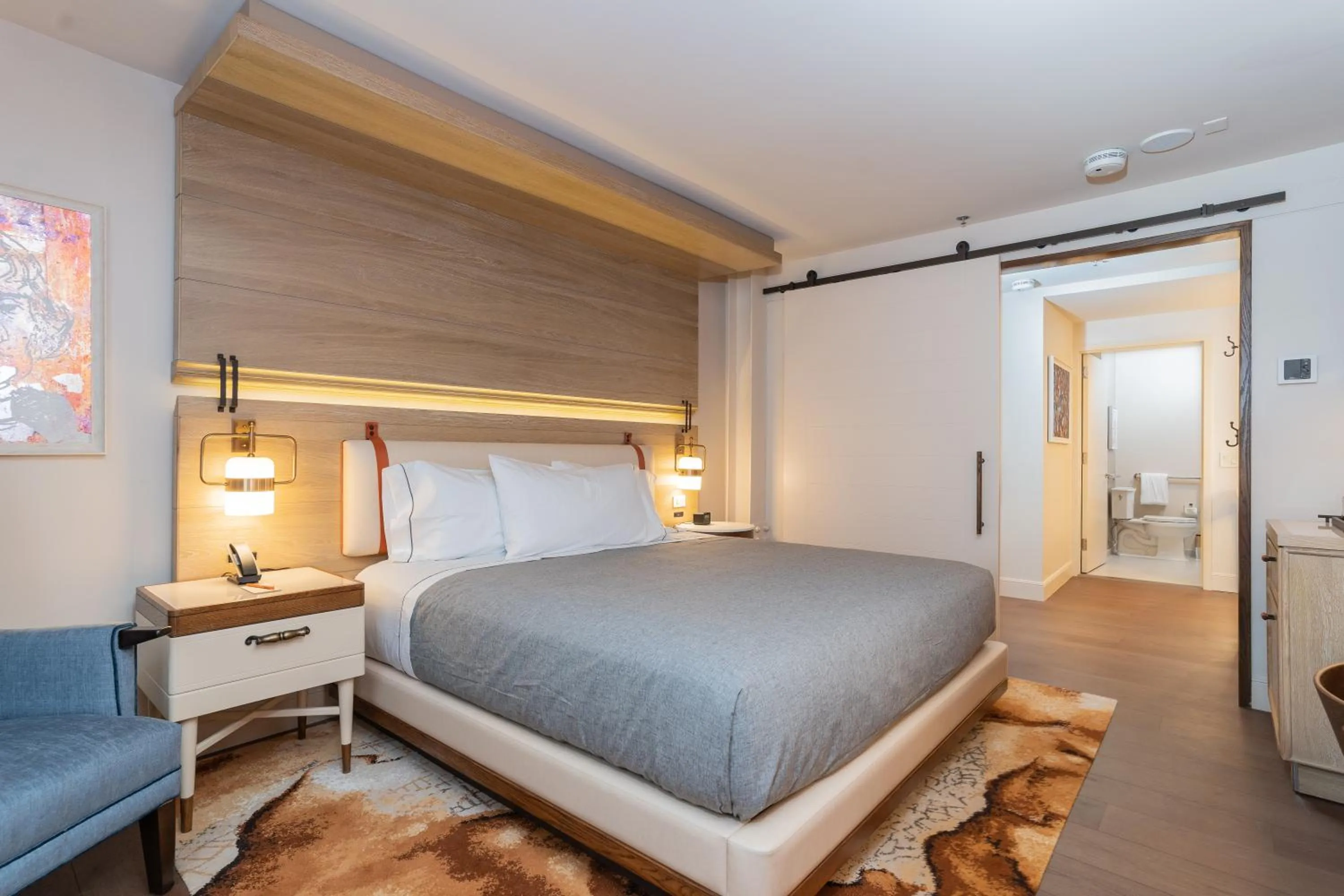 Bedroom, Bed in Canopy by Hilton Washington DC Embassy Row