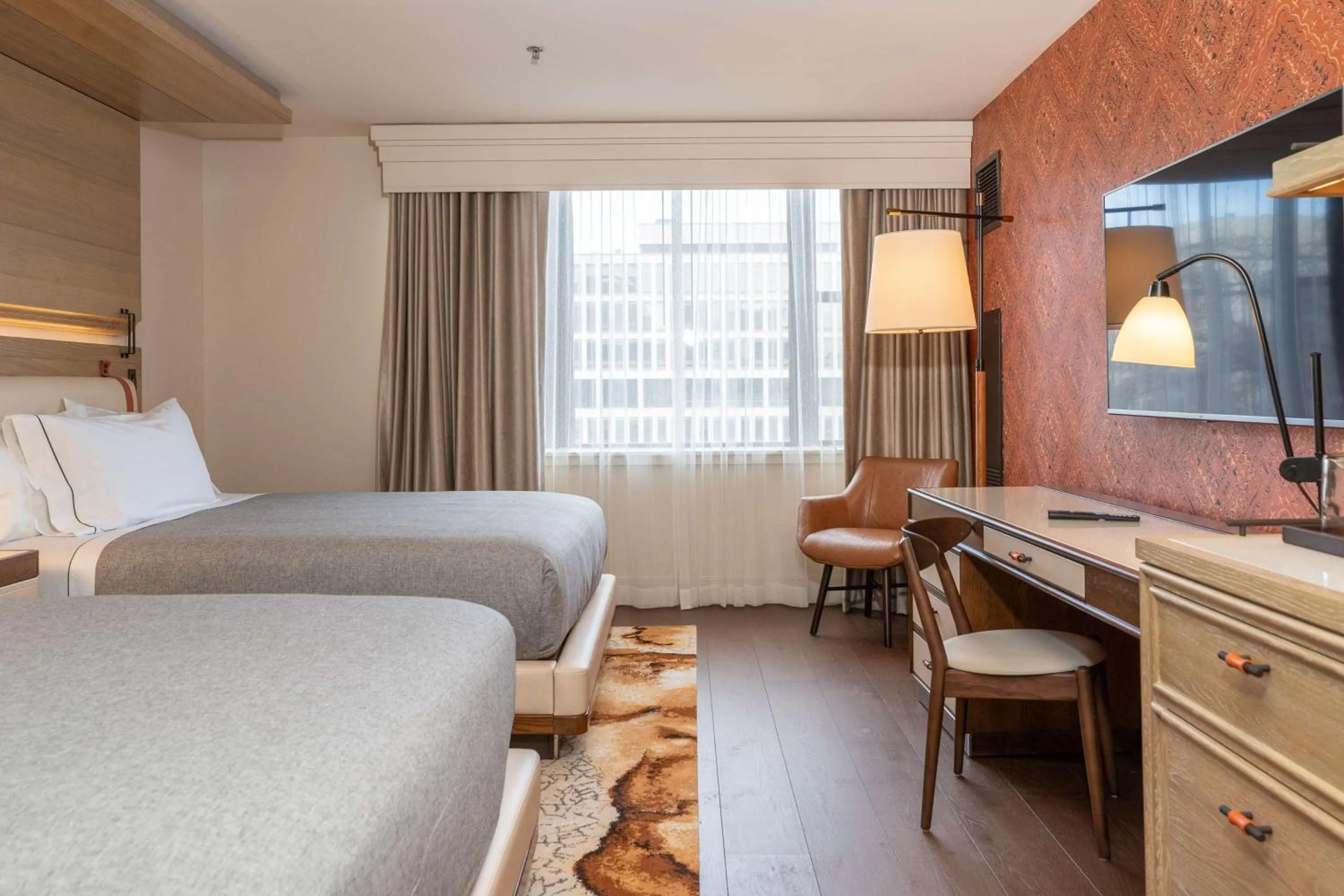 Bedroom, Bed in Canopy by Hilton Washington DC Embassy Row