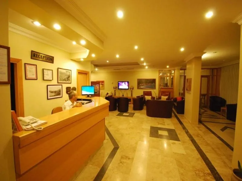 Lobby or reception in Hotel Doruk