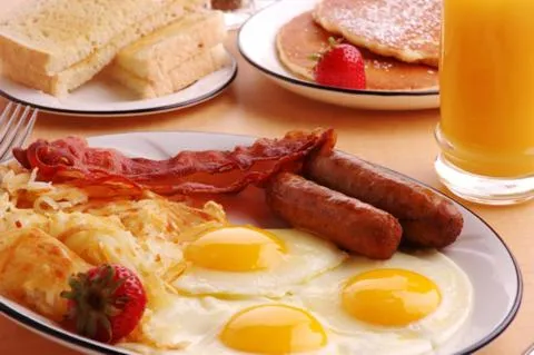 Buffet breakfast in Hotel Melis