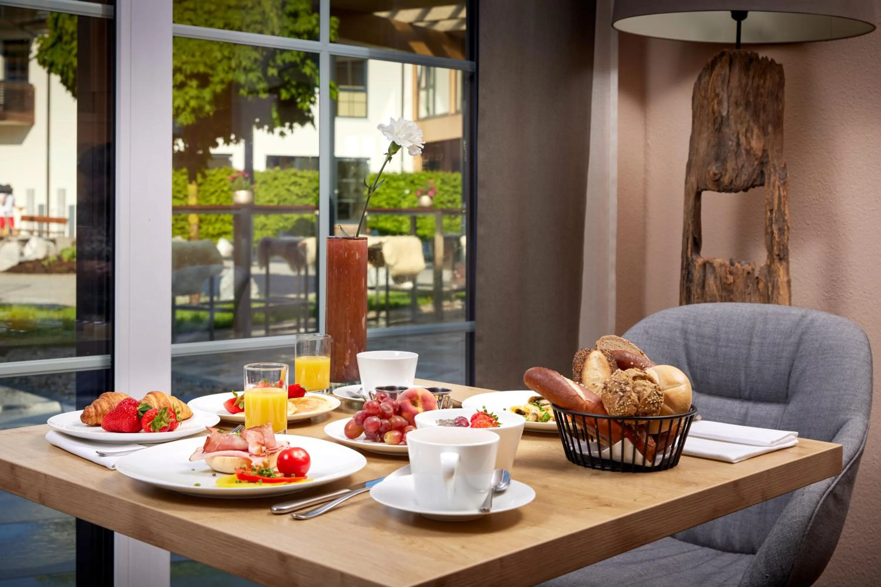 Breakfast in Panoramahotel Oberjoch